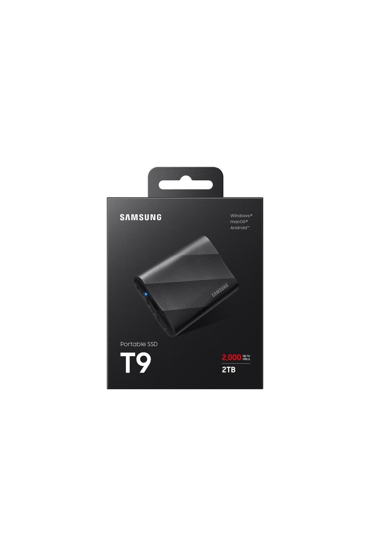 Samsung 2TB 2000/1950MB/s USB 3.2 GEN 2X2 TAŞINABİLİR T9 MU-PG2T0B/WW