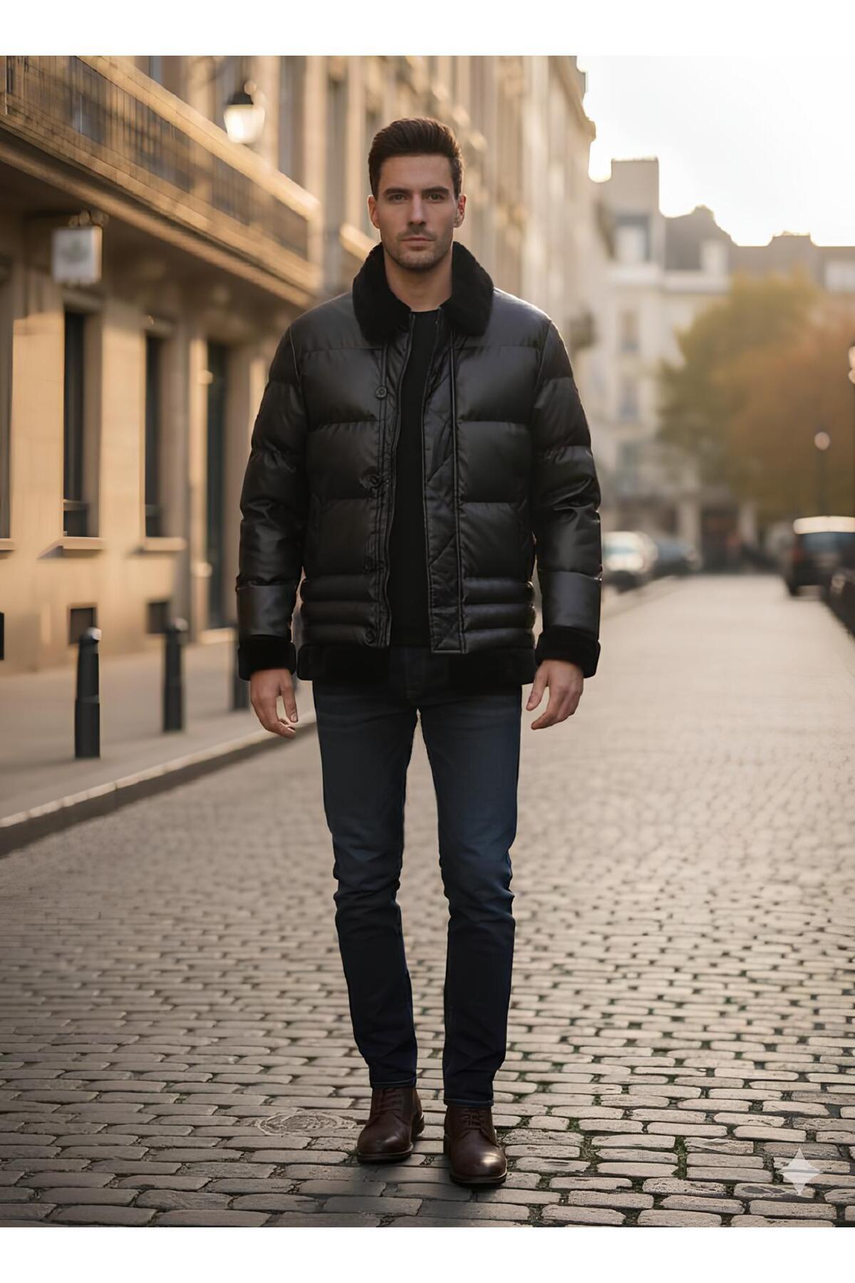 کاپشن  UseKürkYaka1