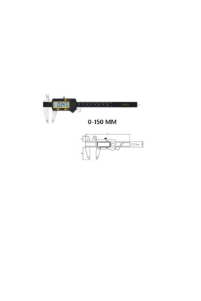 Asimeto NEW LINE DİJİTAL KUMPAS 0-150 mm