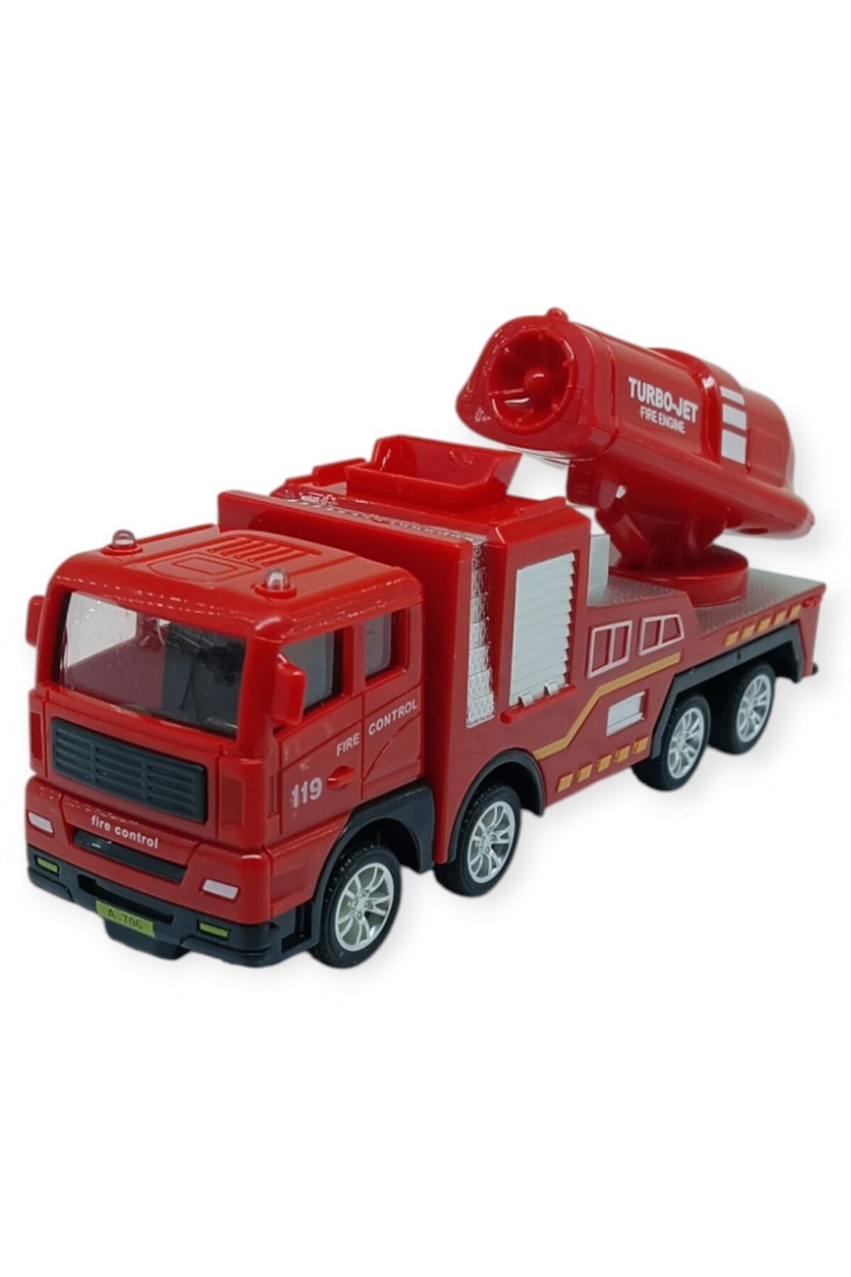 Lisinya İş Makinaları Serisi - Sürtmeli İtfaiye Aracı 16 cm