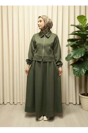 Elikra SKUBA KUMAŞ ETEKLİ TAKIM