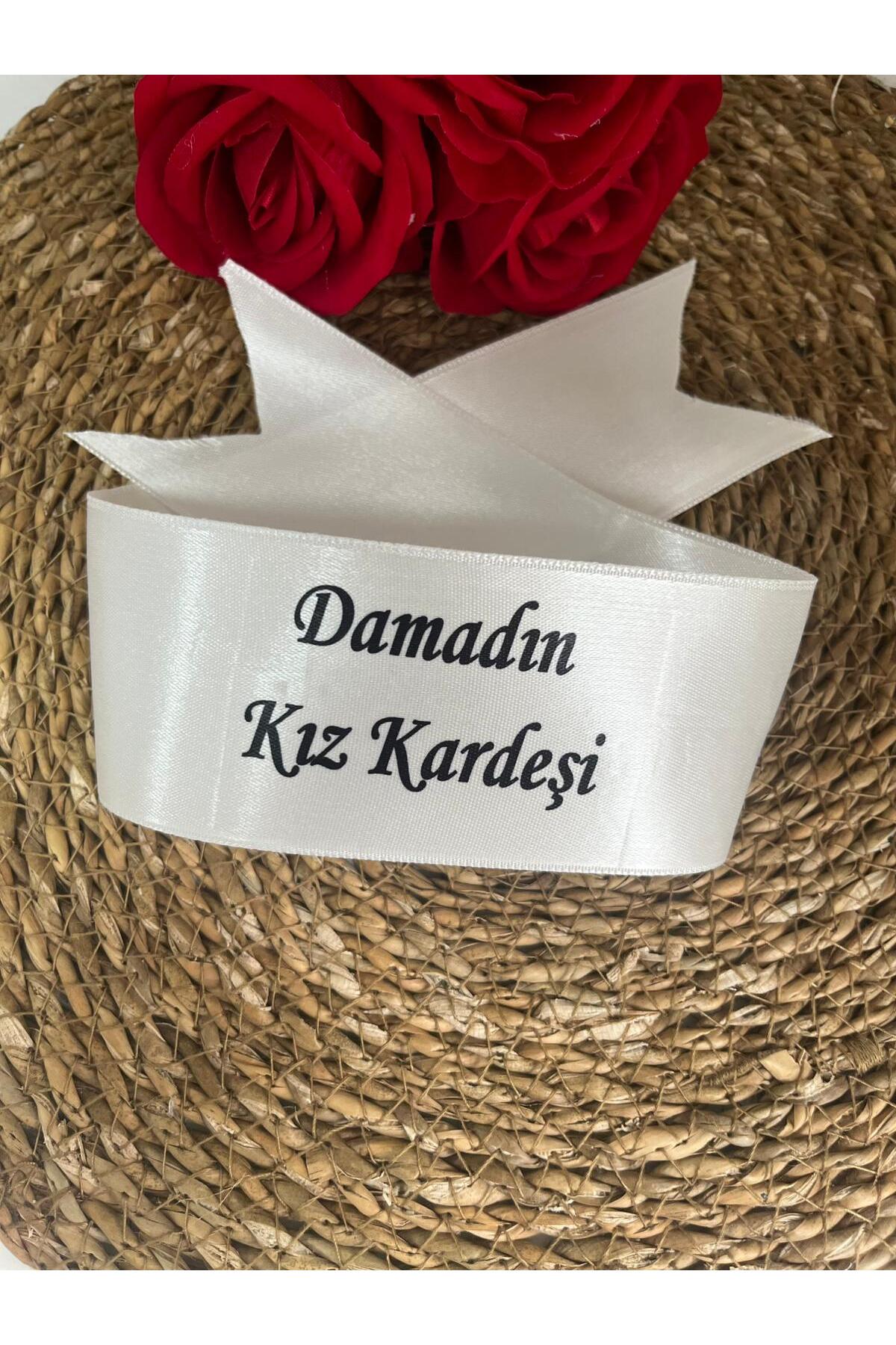 Bridegroom's Sister / Bride's Brother Arm Ribbon - Untitled (Bachelorette Henna Wedding)