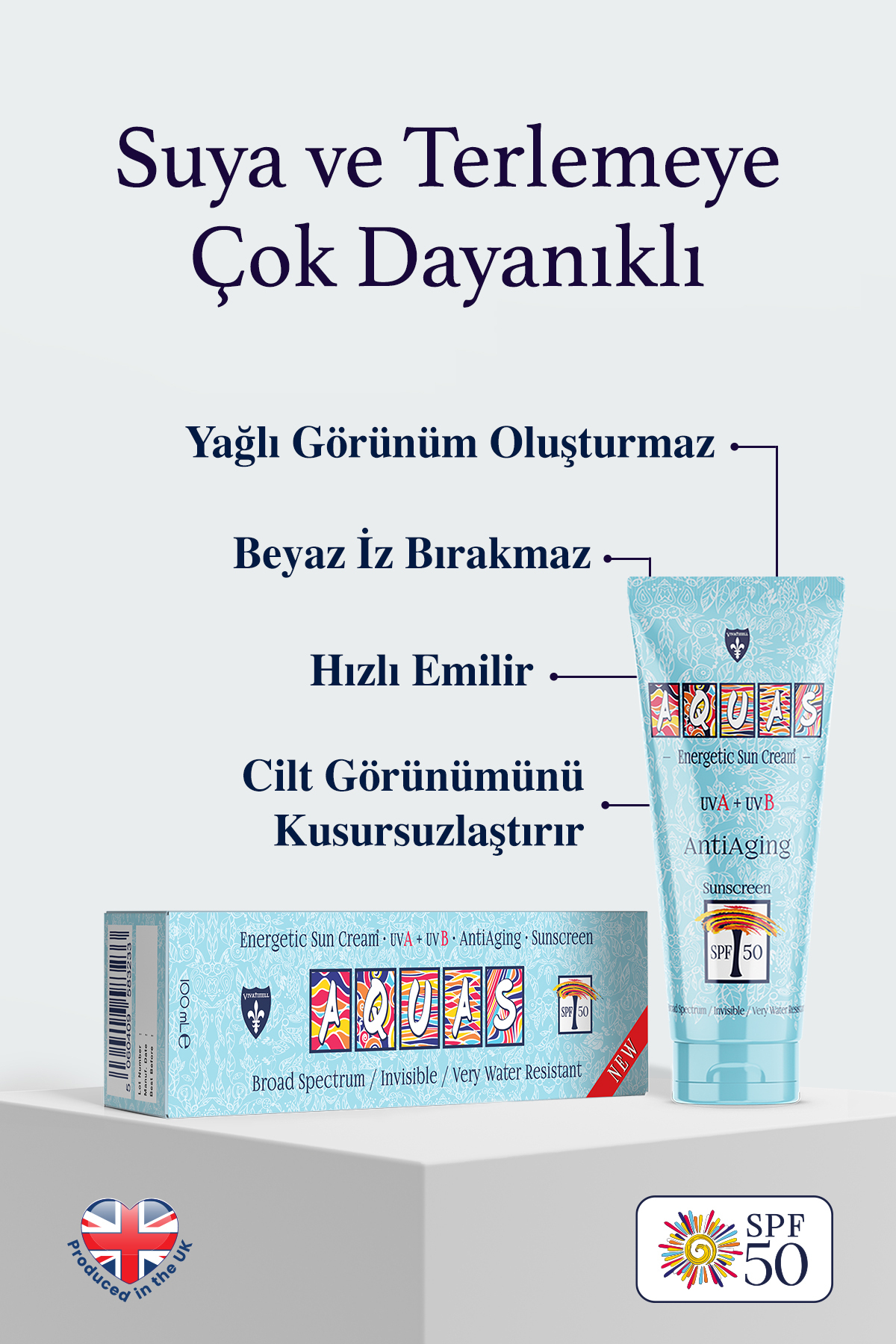 Aquas ANTIAGING SPF50 GUNES KR