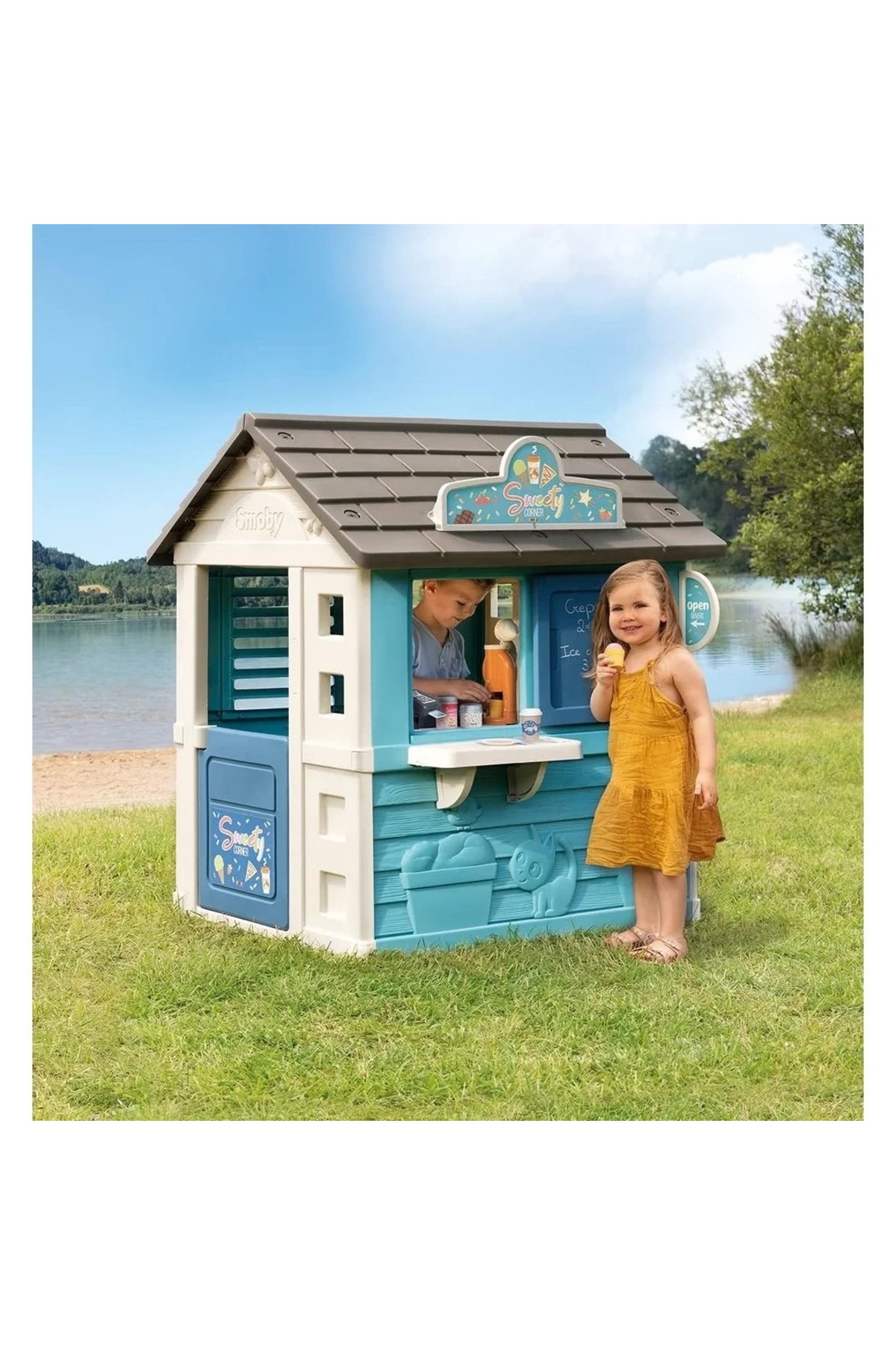 خانهٔ عروسکی بزرگ – مجموعهٔ خانهٔ بازی به همراه لوازم جانبی