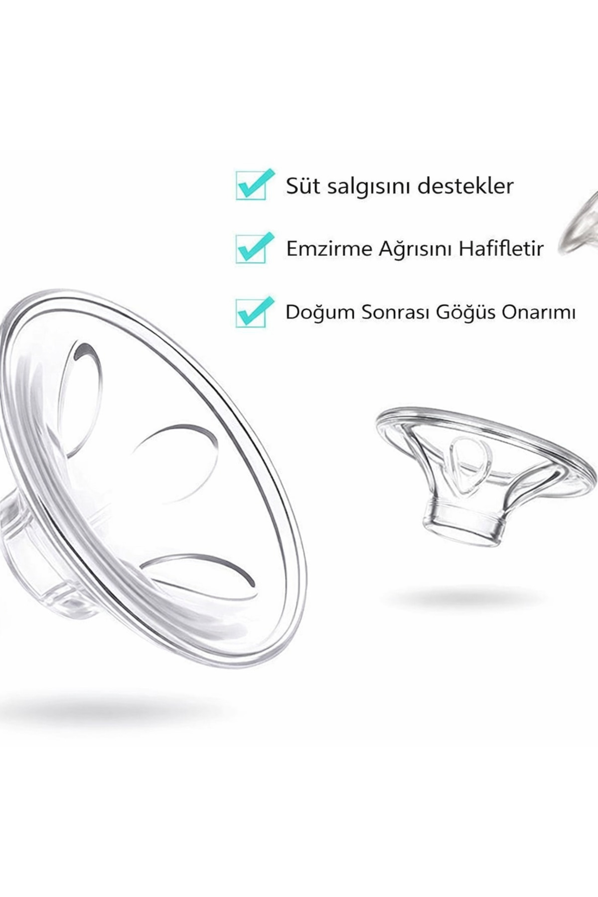 MorPort Manuel Göğüs Pompası I Manuel Süt Pompası I Süt Sağma Makinası I Kademeli(Bütün Göğüs'lere Uyumlu ) fotoğrafı 4 (önizleme)