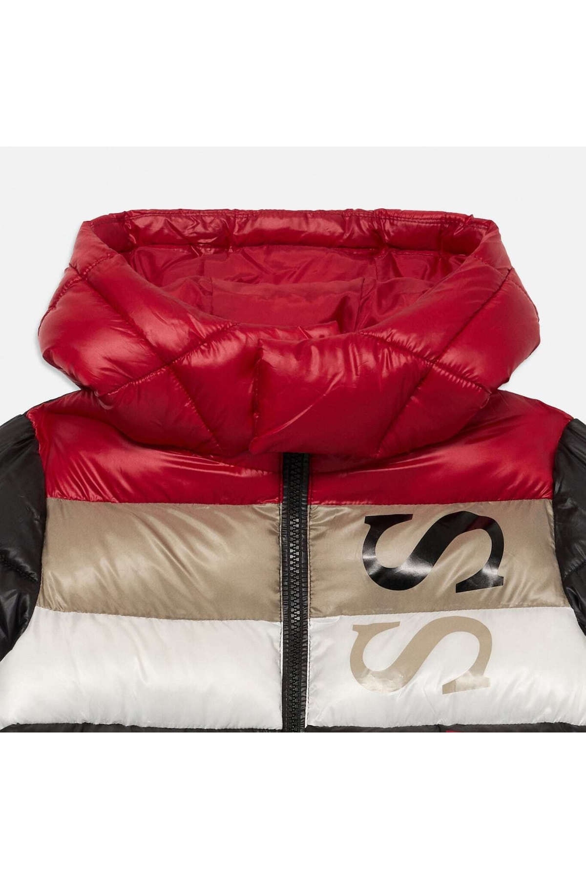 Guess HOODED PADDED LS PUF fotoğrafı 3 (önizleme)