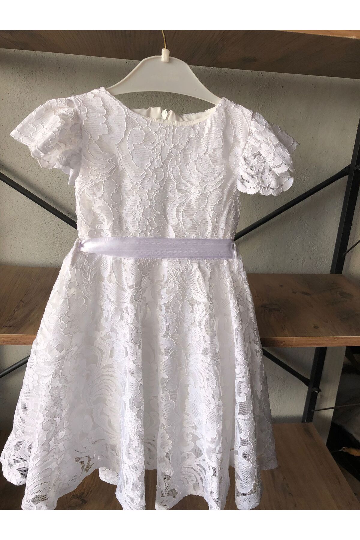 Lunas tekstil Dantelli Elbise fotoğrafı 4 (önizleme)