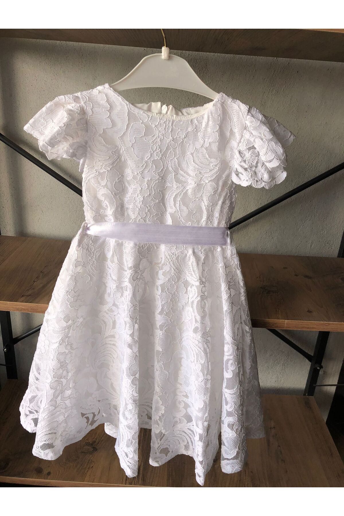 Lunas tekstil Dantelli Elbise fotoğrafı 3 (önizleme)