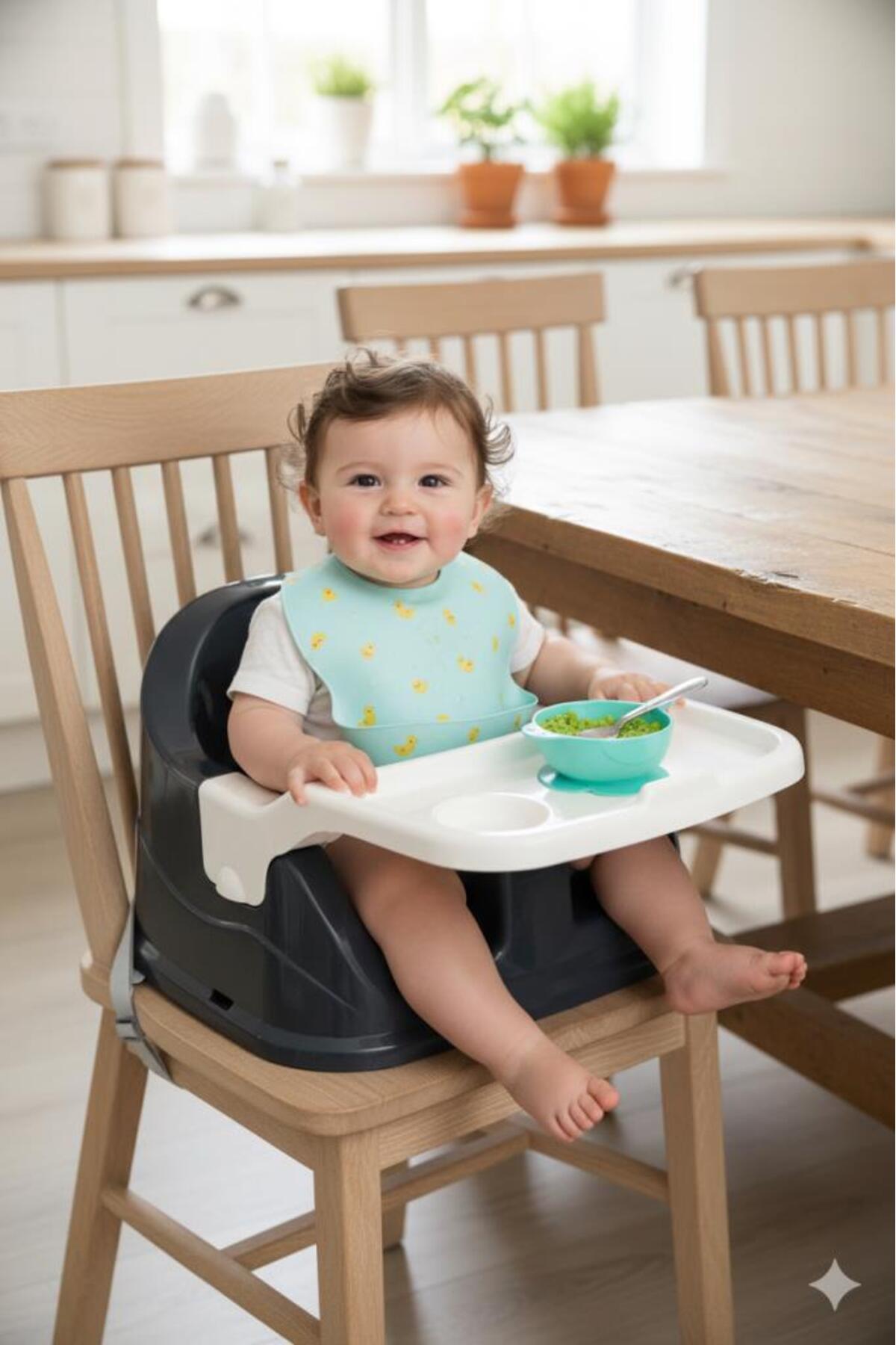 Tommybaby Oyun Piknik Mama Koltuğu Bebek Mama Oturağı Sandalye Üstü Mama Oturağı fotoğrafı 3 (önizleme)