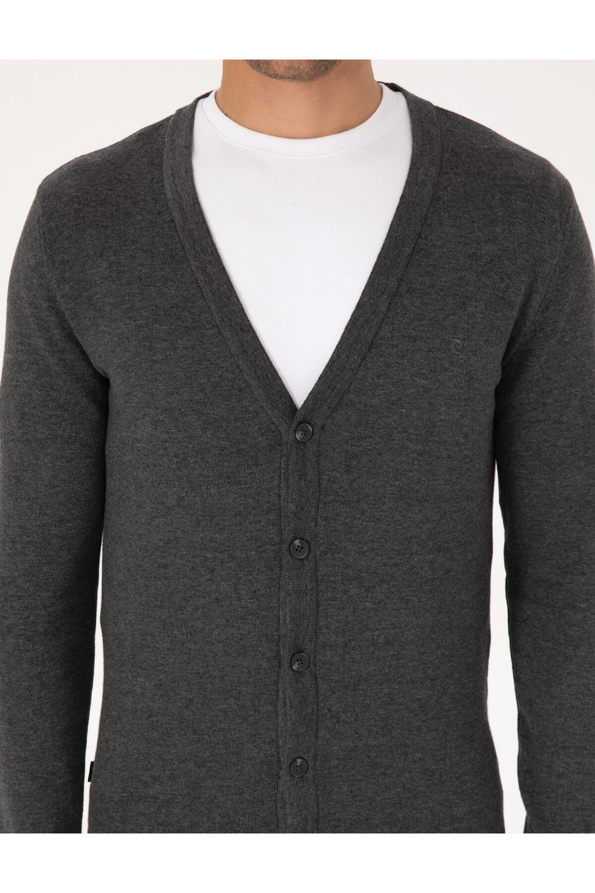 ژاکت کشی مردانه راسته آستین استاندارد | پیر کاردین Pierre Cardin 50317330 - تصویر 6