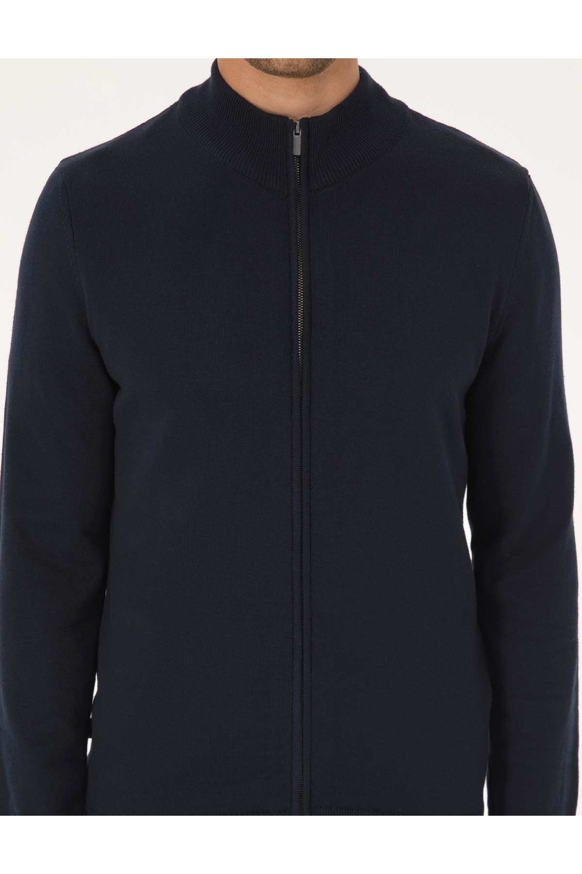ژاکت کشی مردانه راسته آستین بلند | پیر کاردین Pierre Cardin 50317409 - تصویر 6