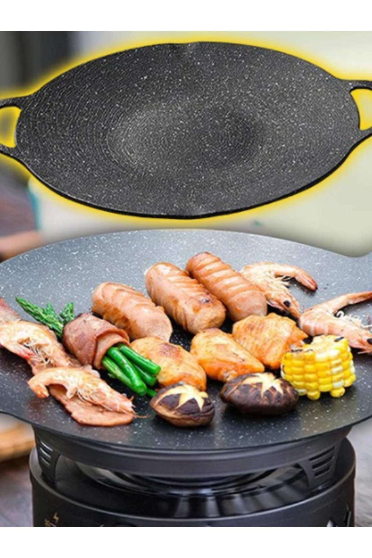 OEM Tigaie Antiaderenta Rotunda pentru Uz Casnic sau Gratar 30 cm