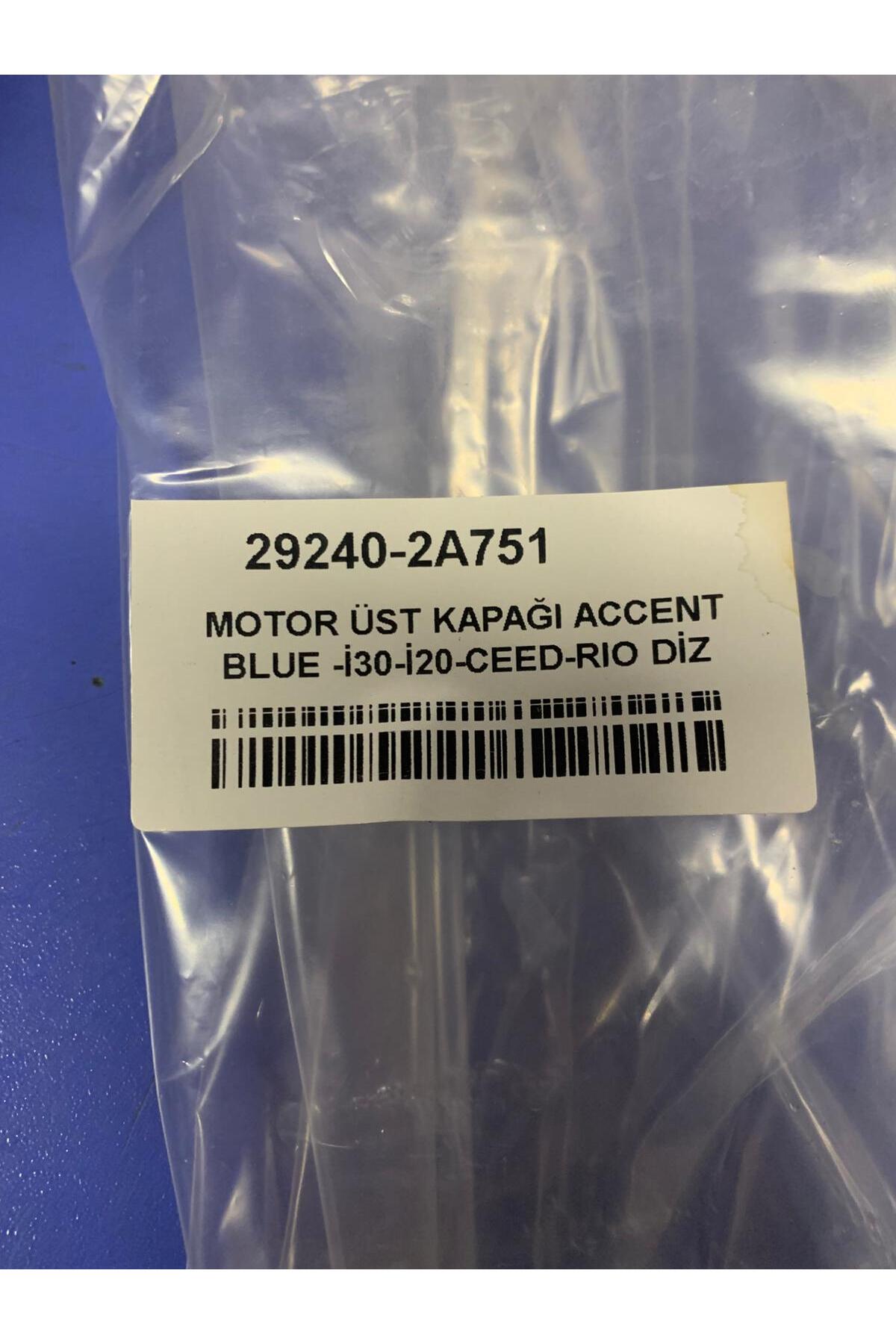 Orjinal MOTOR MUHAFAZA ÜST KAPAĞI MAVİ/İ20 DİZEL 29240-2A751