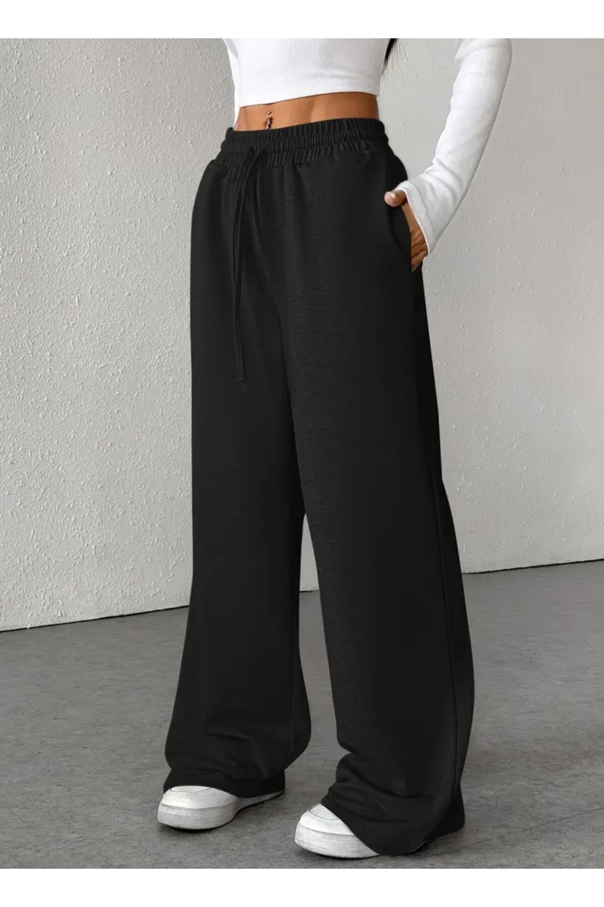 Le Vion ЖІНОЧІ БАГГІ ЗРУЧНІ ТВЕРДІ ТКАНИНИ ТОВСТІ СПОРТИВНІ ШТАНИ