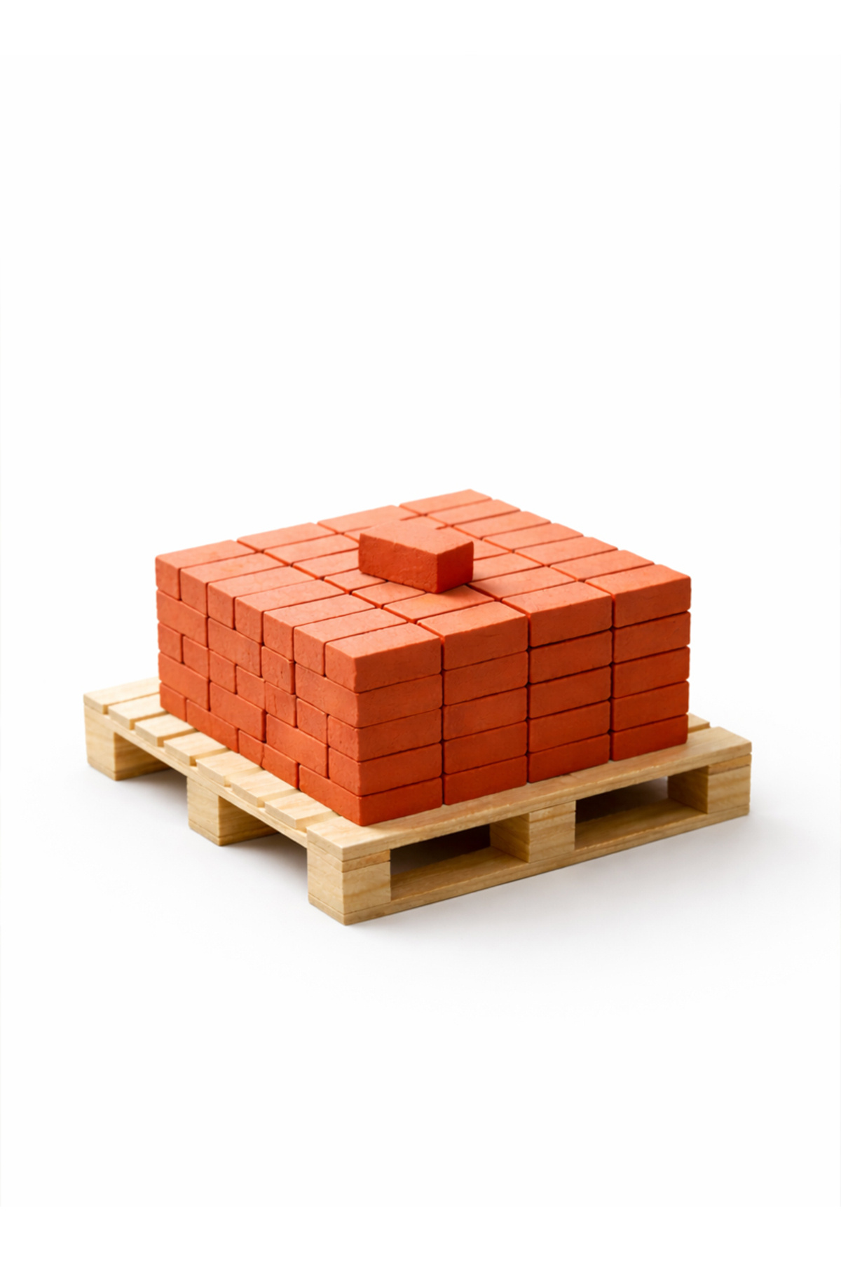 Tredica Minyatür Tuğla - 300'lü Set (2,5 Cm Minyatür Tuğla + Harç)