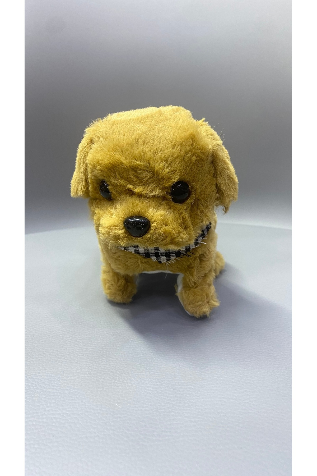 Magicway Sesli Havlayan Yürüyen Pilli Sevimli Oyuncak Peluş Köpek Emekleme Oyuncağı Arkadaşı Yürüteç fotoğrafı 5 (önizleme)