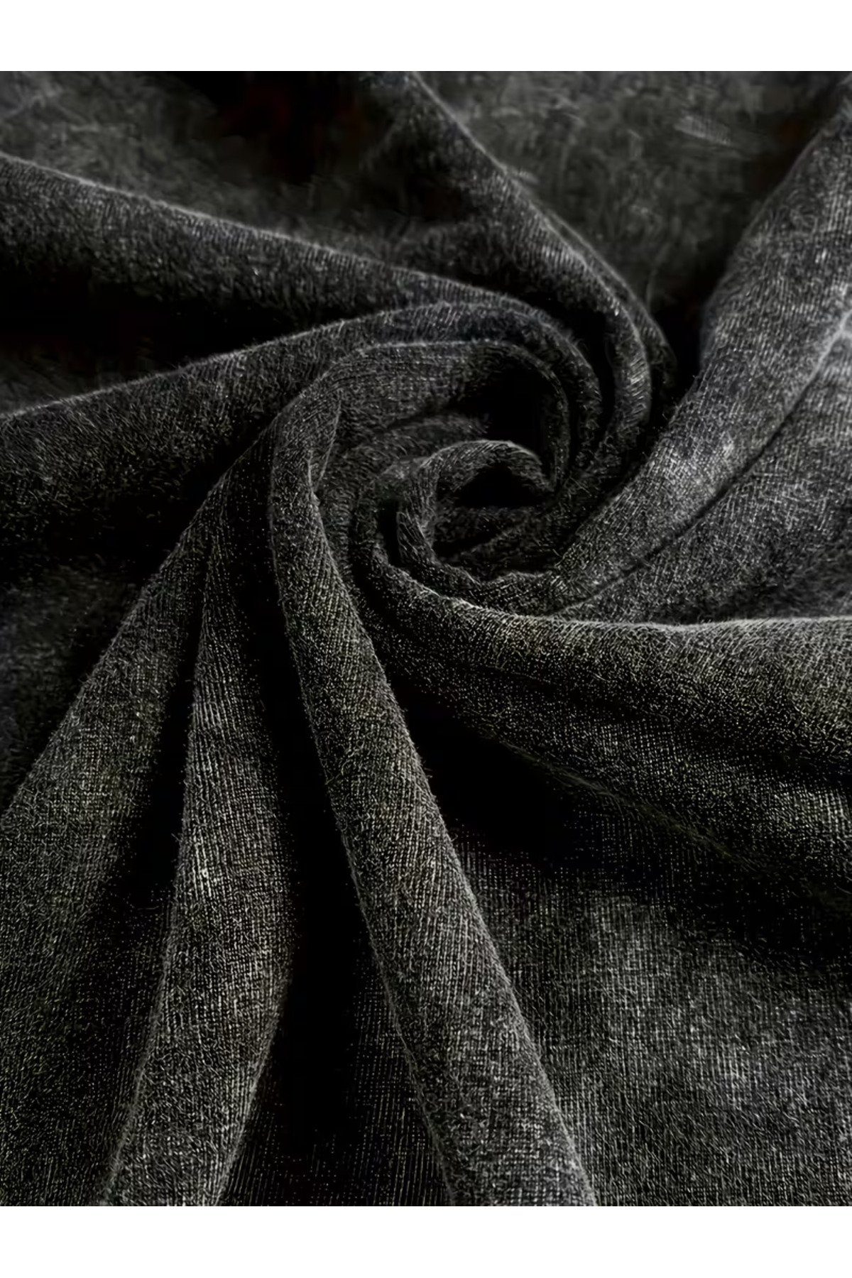 Touz Moda  Gothic Spider Baskılı Yıkamalı Vintage Unisex Oversize T-Shirt - Görsel 4