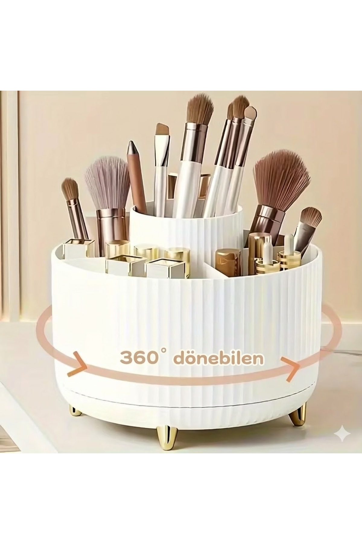 HızlıTrend 360 stepeni rotirajući organizator šminke sa 5 odjeljaka