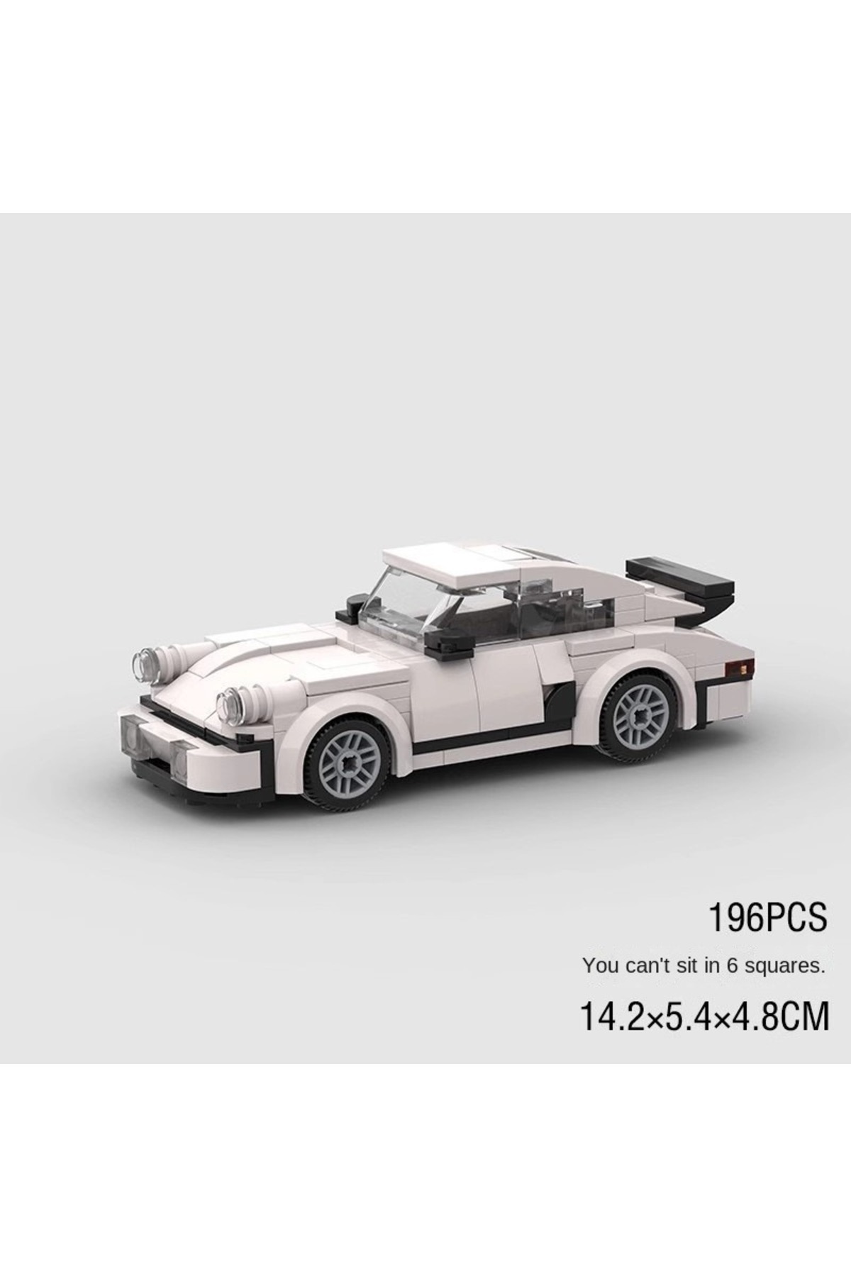 ست بلوک‌های ساختمانی خودروی مسابقه‌ای M10125، خودروی هشت‌گریدی. مناسب برای کودکان ۶ سال به بالا. ساخته شده از ABS مات.