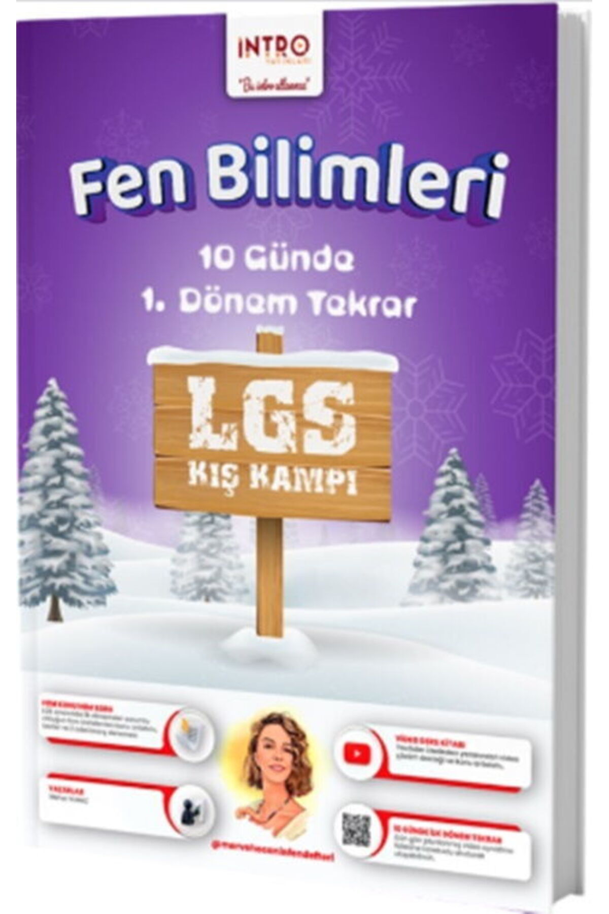 İntro Yayınları 8. Sınıf LGS Fen Bilimleri 10 Günde 1. Dönem