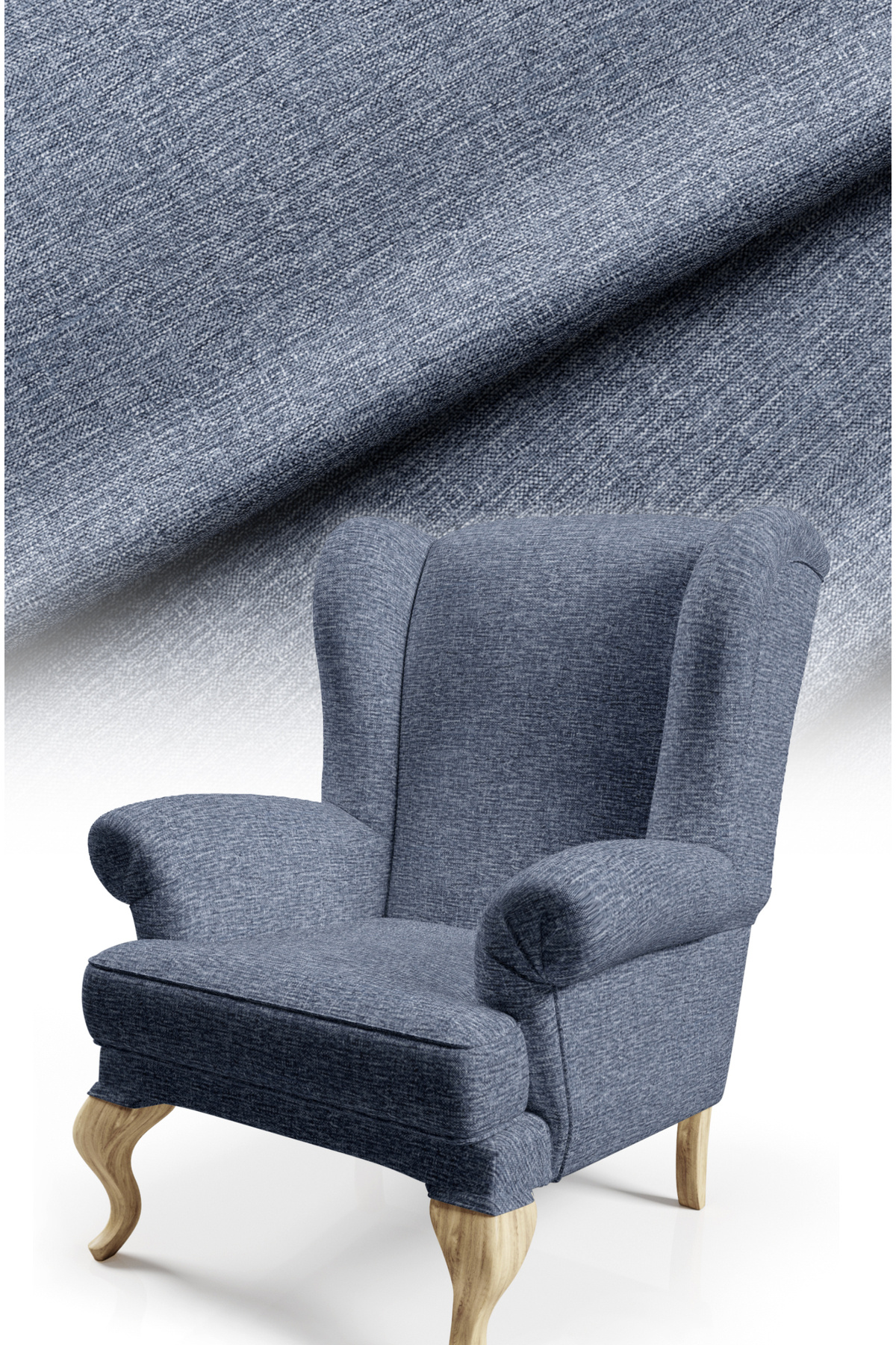 Digital Printed Upholstery Sofa Fabric with Linen Texture Effect,throw pillow,cushion Cover. Premium Fabric