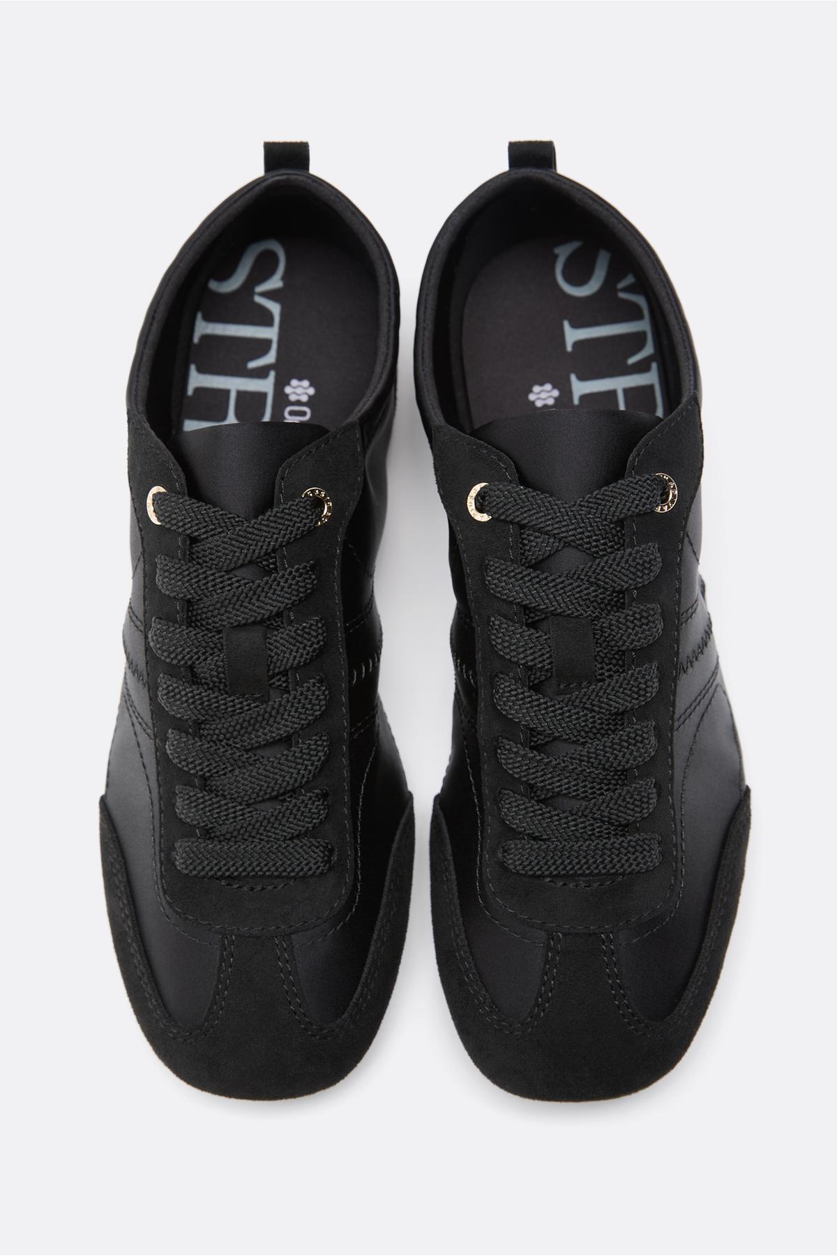 Stradivarius  Saten yüzeyli ince tabanlı spor ayakkabı - Görsel 2