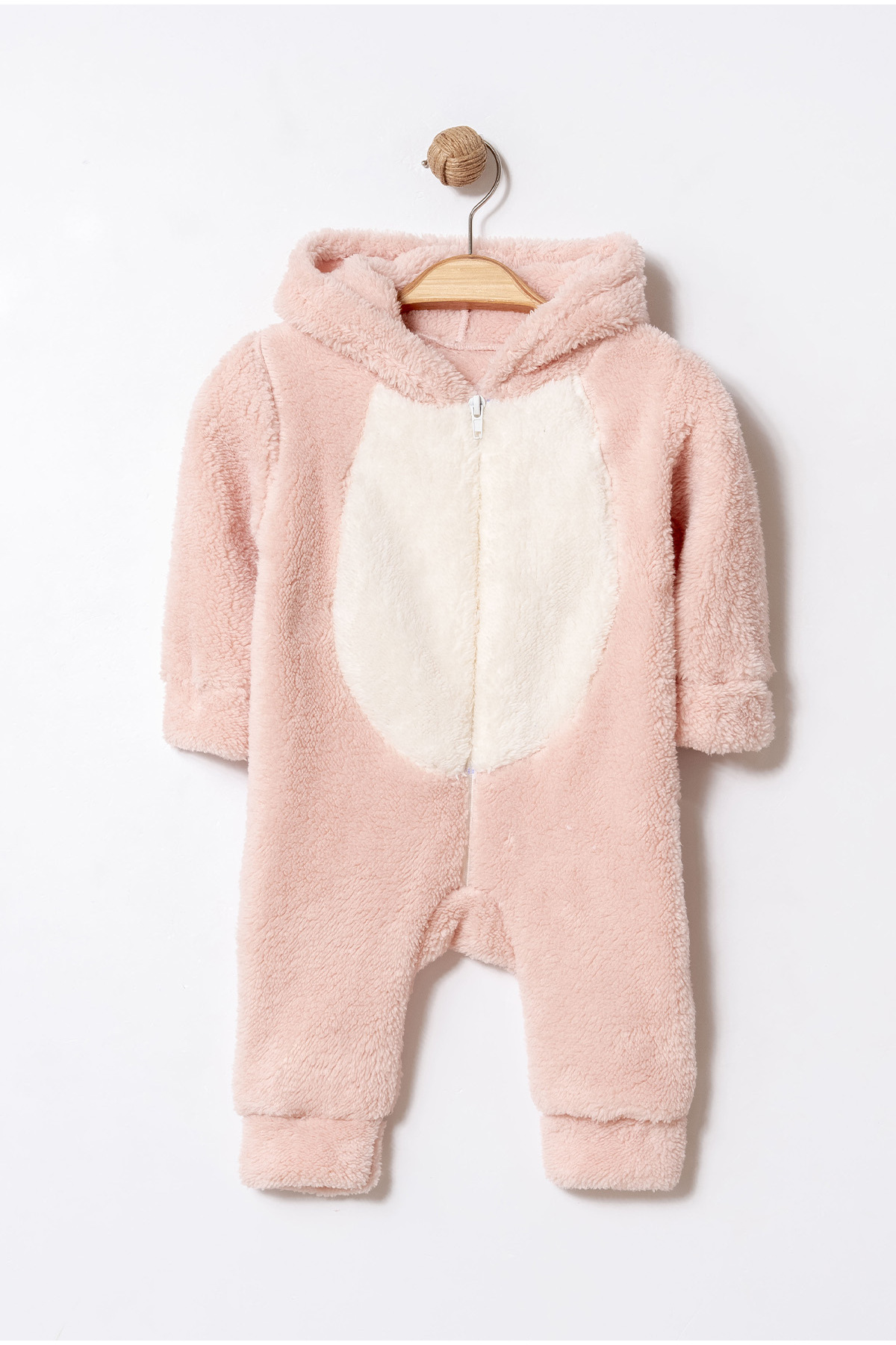 Chicsy Baby Tatlı Kapüşonlu Geyik Figürlü Peluş Bebek Tulum fotoğrafı 4 (önizleme)