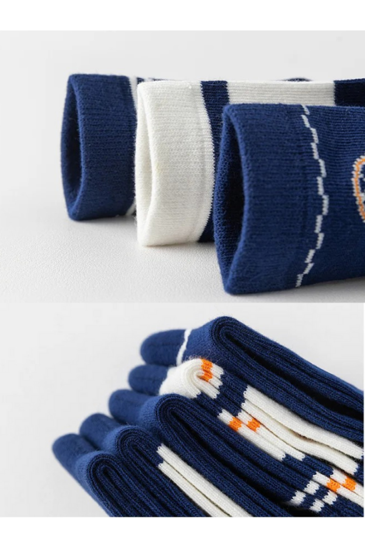 Hobins Sportswear & Company 10'çift Bebek & Çocuk Lüx Çorap Günlük Kullanıma Uygun Nefes Alabilen Dört Mevsim Okul Çorabı fotoğrafı 6 (önizleme)