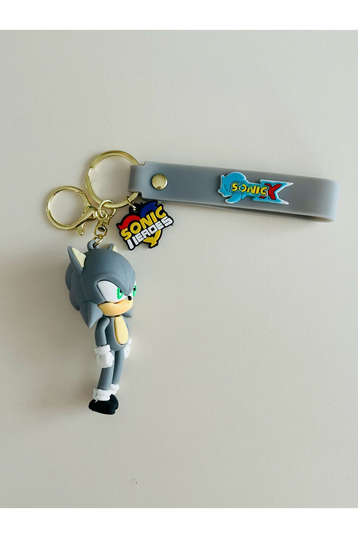 KAYLANIN DÜNYASI Sonic Figürlü Anahtarlık – Hediye, Doğum Günü Hediyesi, Yılbaşı Hediyesi, Çanta Süsü fotoğrafı 4 (önizleme)