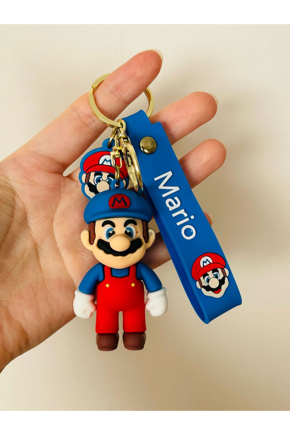 KAYLANIN DÜNYASI Mario Figürlü Anahtarlık – Hediye, Doğum Günü Hediyesi, Yılbaşı Hediyesi, Çanta & Anahtar Süsü fotoğrafı 2 (önizleme)