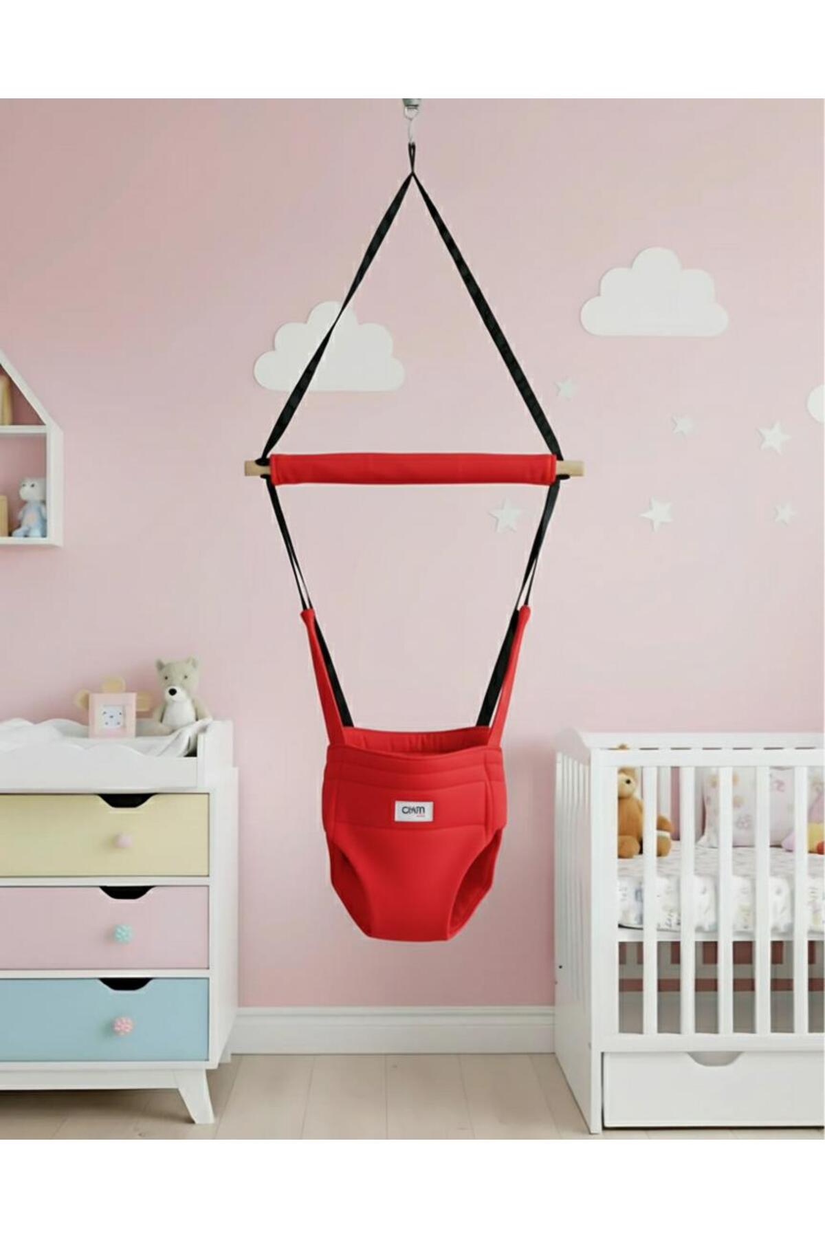 CKM Baby Hoppala Zıpzıp , Bebek Gelişimine Etkili , Yaylı Yüz Korumalı Bebek Salıncağı fotoğrafı 3 (önizleme)