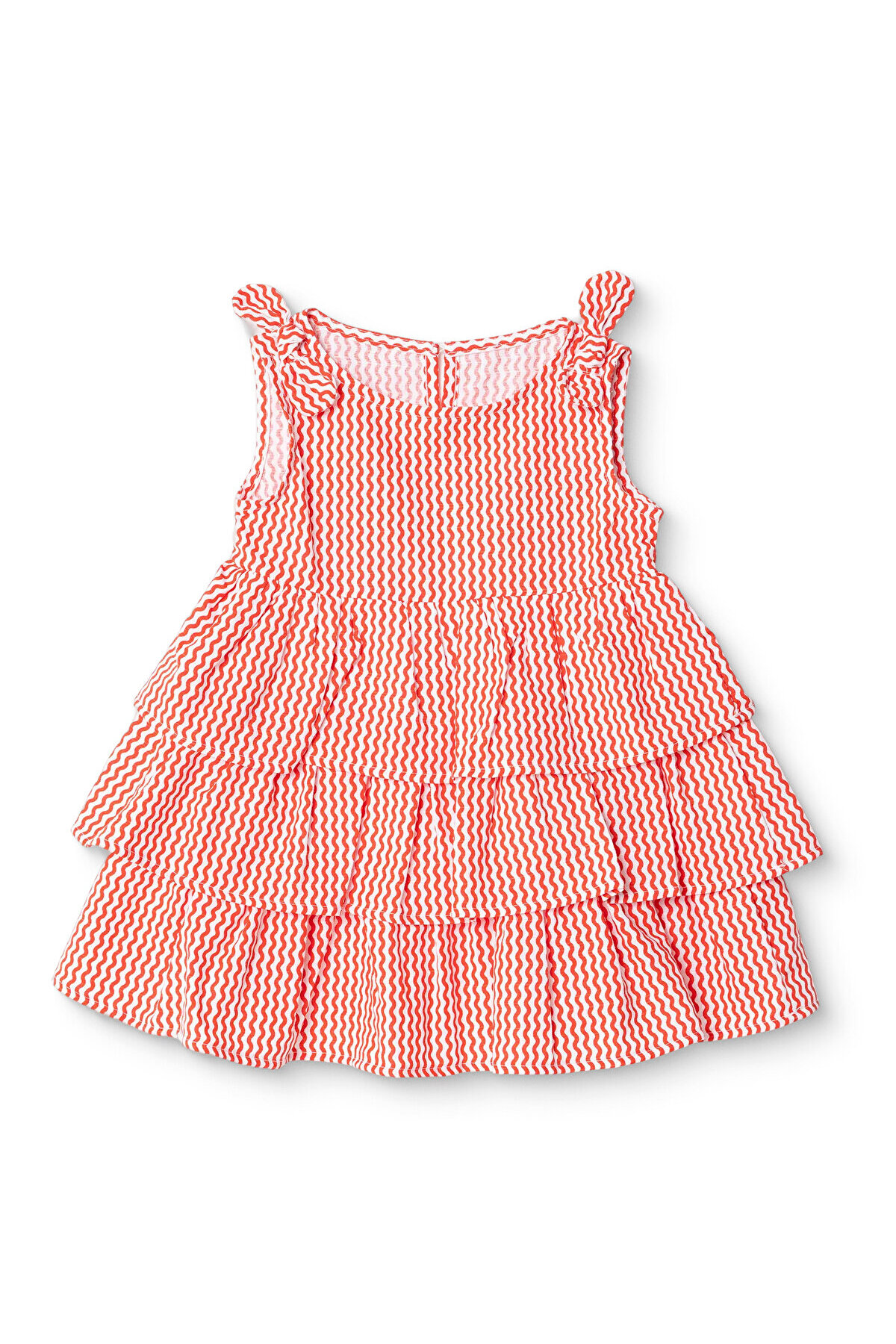 ebebek Hello Baby HelloBaby Kız Bebek Berry Belle Elbise Poplin Bisiklet Yaka İp Askılı