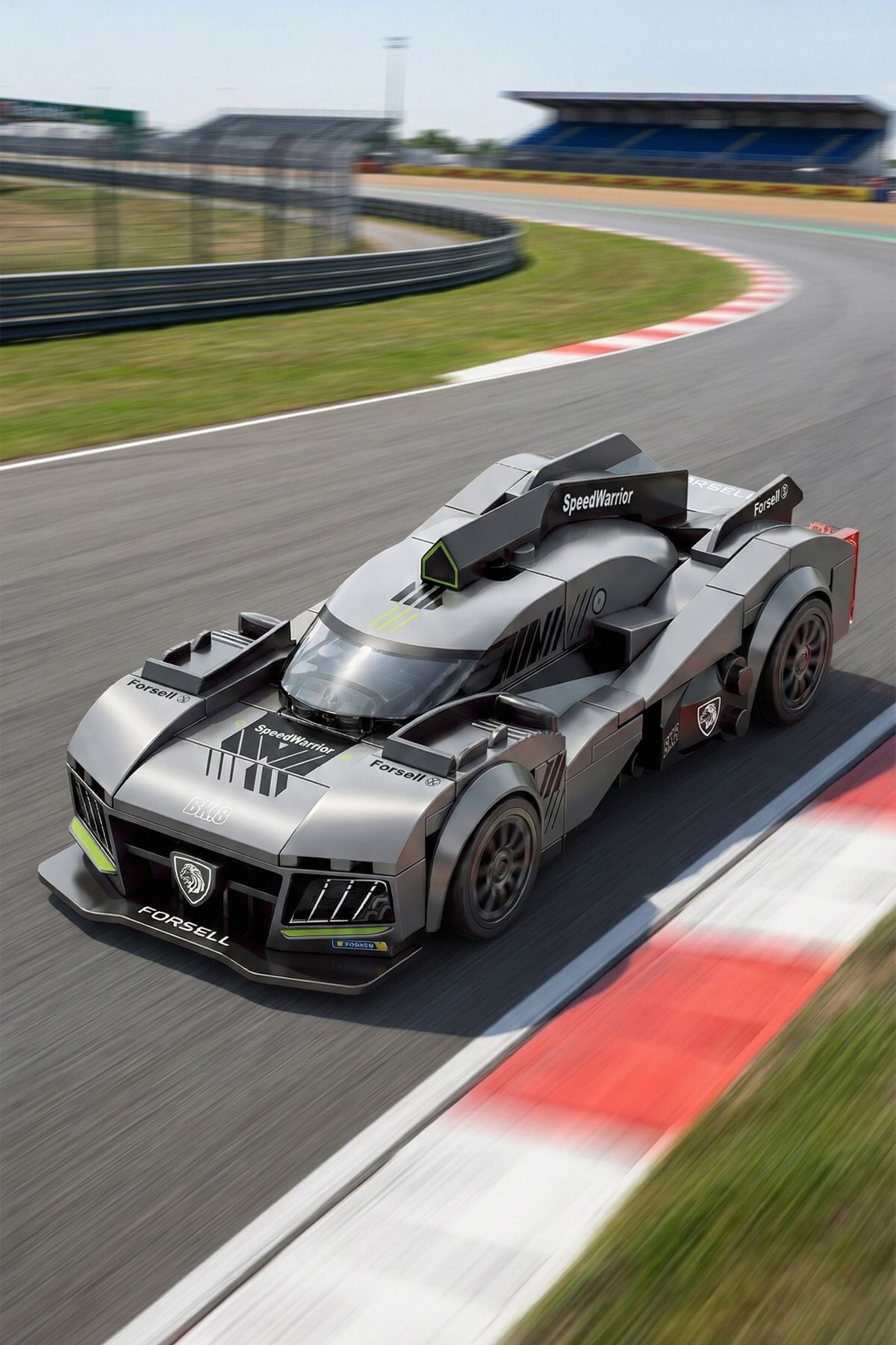 مجموعه بلوکهای ساختمانی خودروهای لوکس پژو 9X8 – ۲۳۲ قطعه