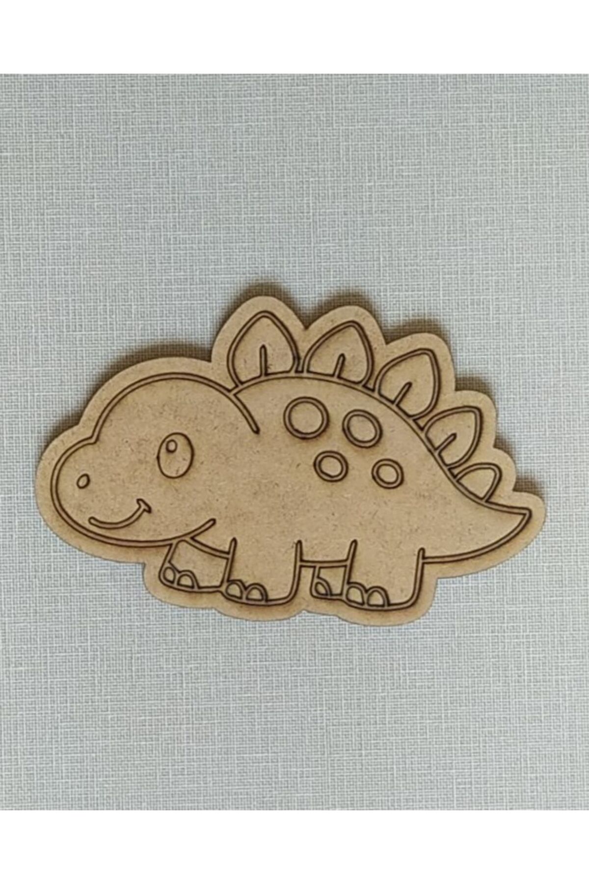 ست نقاشی دایناسور چوبی – ۳ فیگور + ۶ رنگ و قلم‌مو – کیت سرگرمی آموزشی