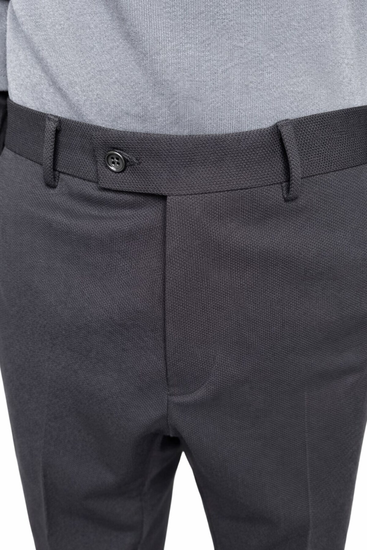 Plus Scorpion  Erkek Kruvaze Gold Düğmeli Dokulu Likralı Kumaş Blazer Ceket – Modern Kesim Şık Tasarım - Görsel 8