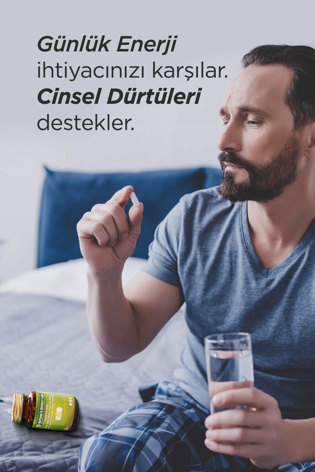 Power Kuvvet Güç Enerji Erkeklere Özel Performansı Arttırıcı Takviye Edici Gıda 90 Kapsül — İstek Arttırıcı Sertleştirici Cinsel — تصویر 2 از 6