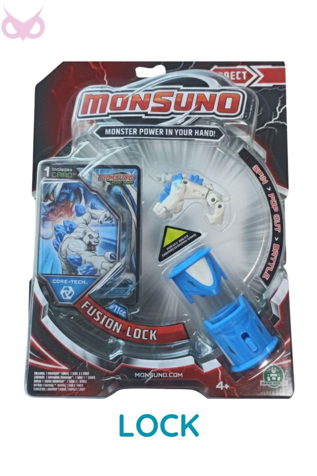 GIOCHI PREZIOSI MONSUNO Lisanslı 3'lü Fusion Figür Seti