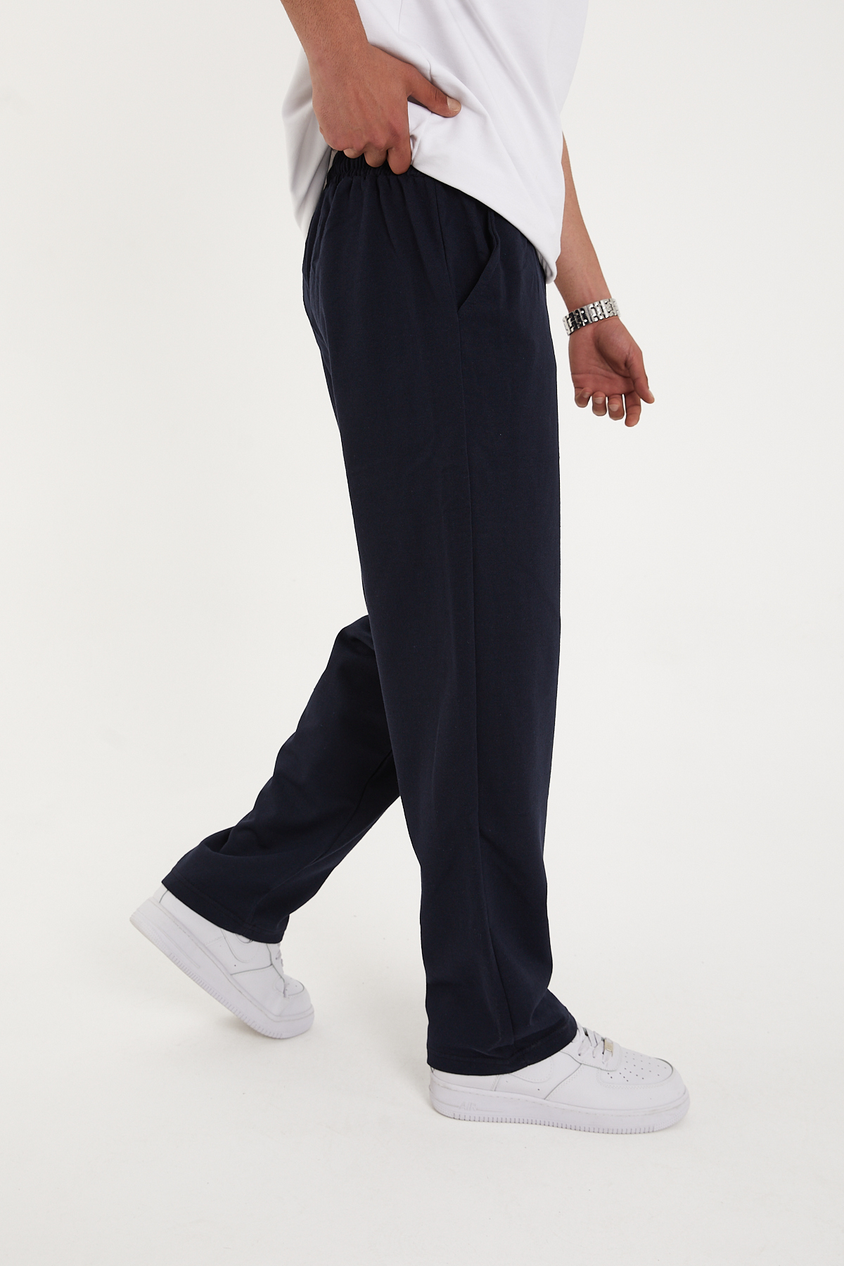 Pavotti  Erkek Baggy İki İplik Eşofman Altı Ekonomik 4 lü Paket (( Geniş Kalıp )) - Görsel 5