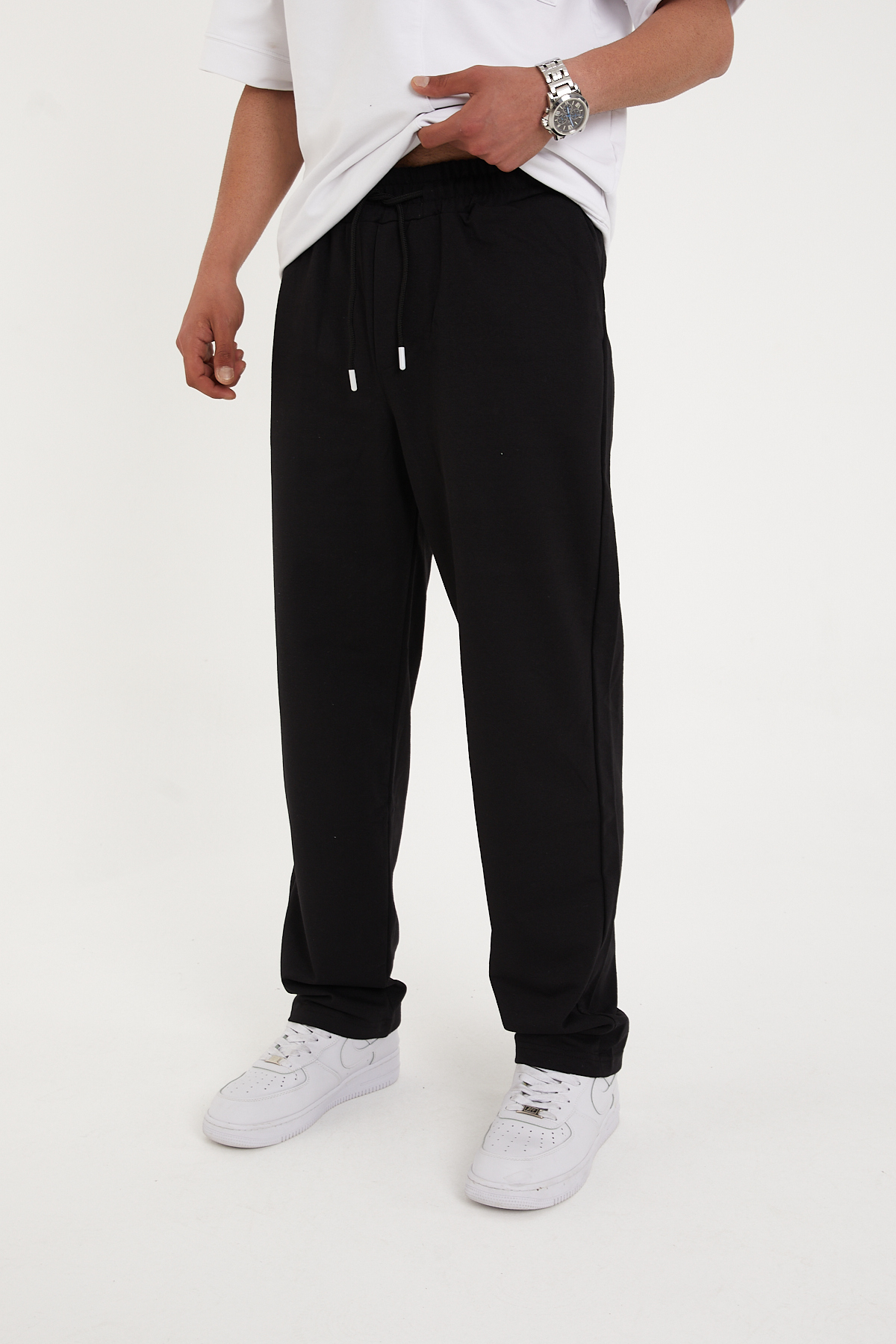 Pavotti  Erkek Baggy İki İplik Eşofman Altı Ekonomik 4 lü Paket (( Geniş Kalıp )) - Görsel 2