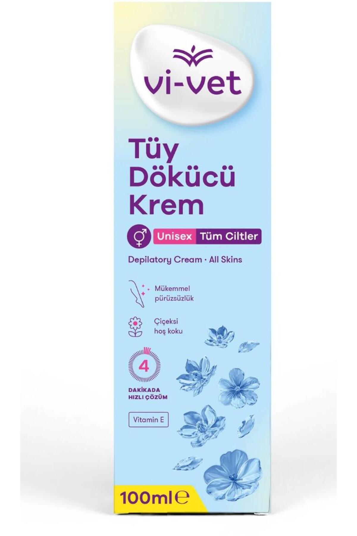 Vi vet Tüy Dökücü Krem Unisex Tüm Ciltler 100ml - Fiyatı, Yorumları