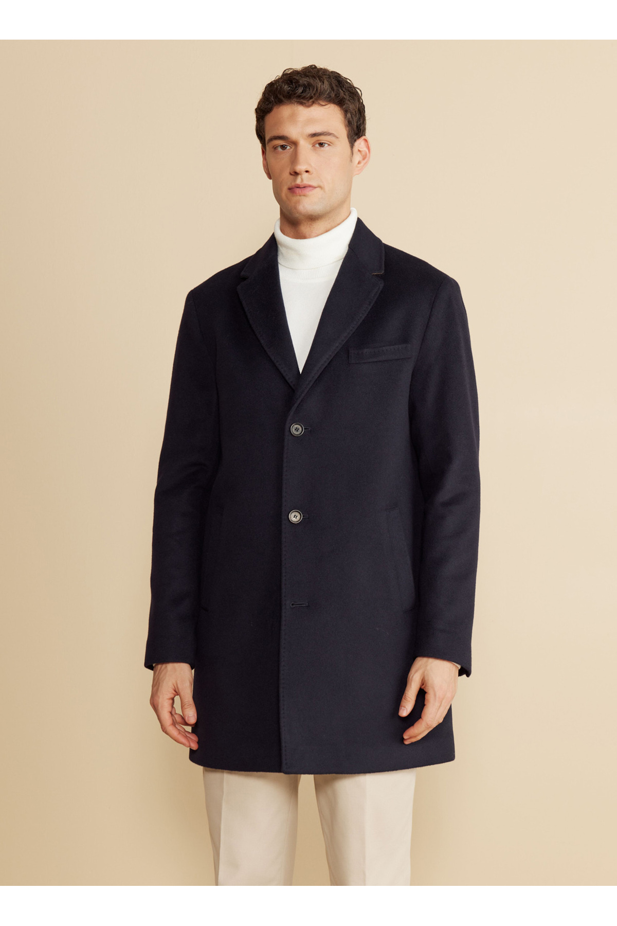 BROOKS BROTHERS کت مردانه آبی سرمه ای BBFW25MCB002 — سرمهای 5003324827
