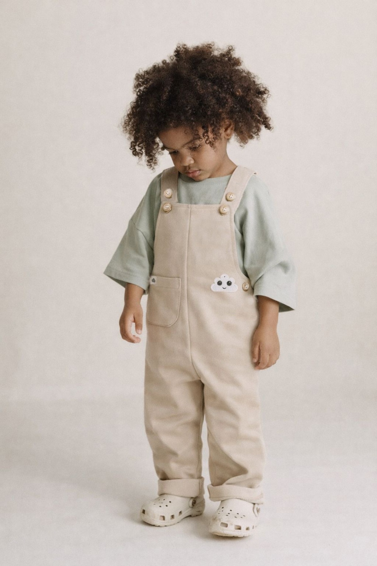 Dadamama Unisex Çocuk %100 Pamuk Örme Bebek Salopet-Askılı+Bez Çanta fotoğrafı 2 (önizleme)