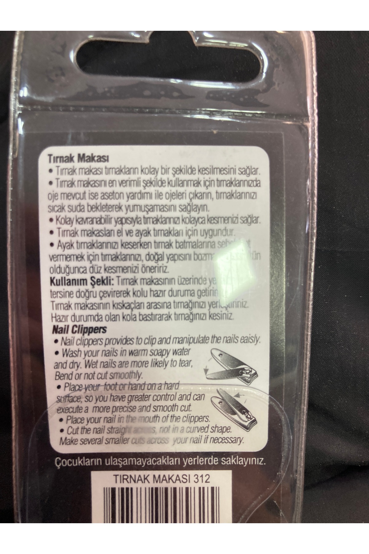 Tasarım S.O.L.I.N.G.E.N normal boy tırnak makası fotoğrafı 2 (önizleme)