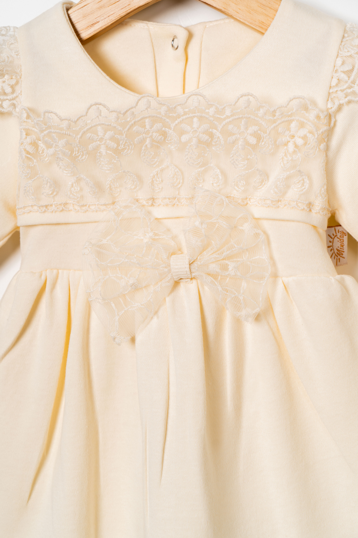 Miniday Baby Kız Bebek Mevlütlük Elbise Bandanalı Dantelli Yeni doğan Hastane çıkışı Gelinlik Abiye Mevlitlik 62 fotoğrafı 3 (önizleme)