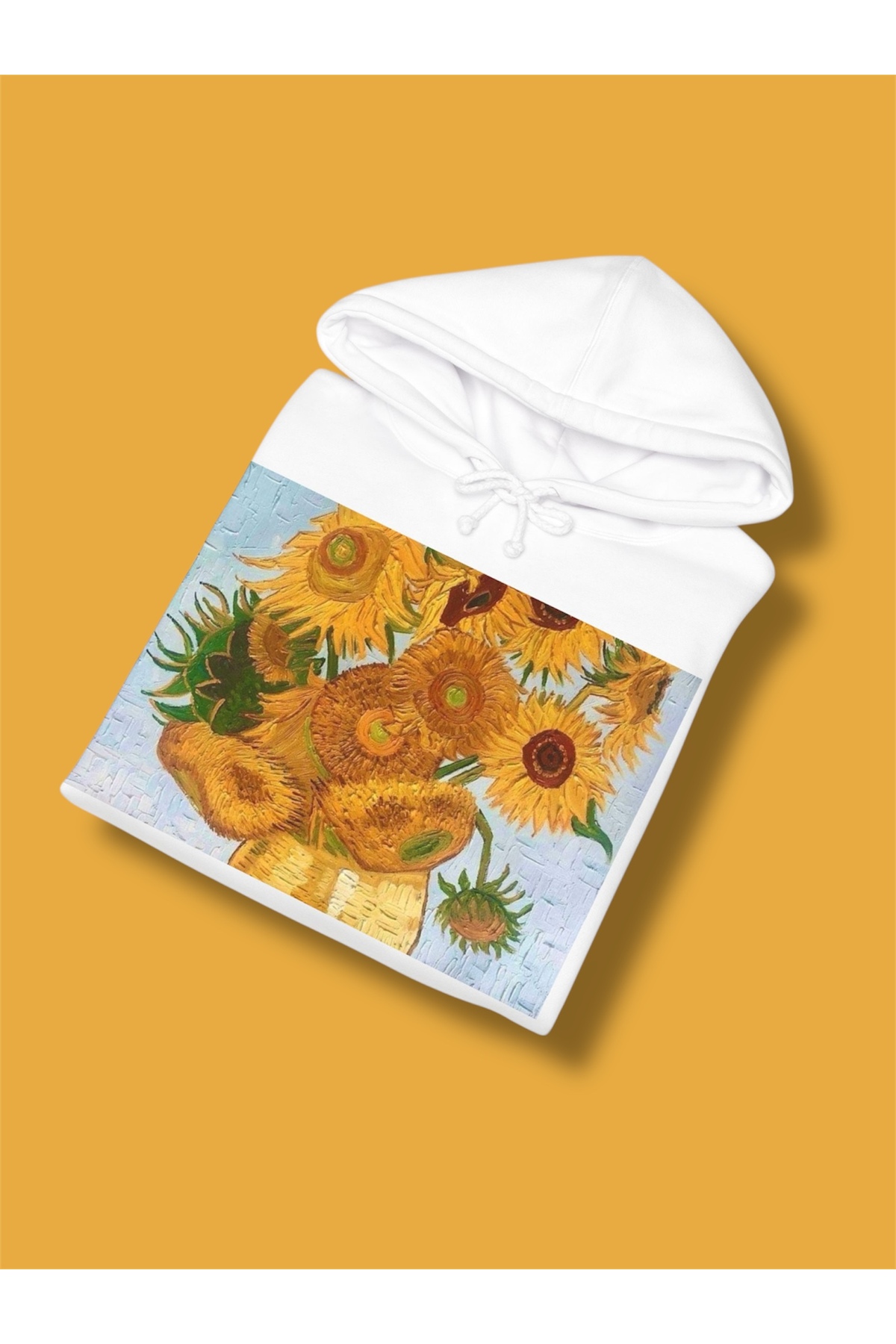 FALAVİ  Van Gogh Ayçiçekleri Sweatshirt - Görsel 2