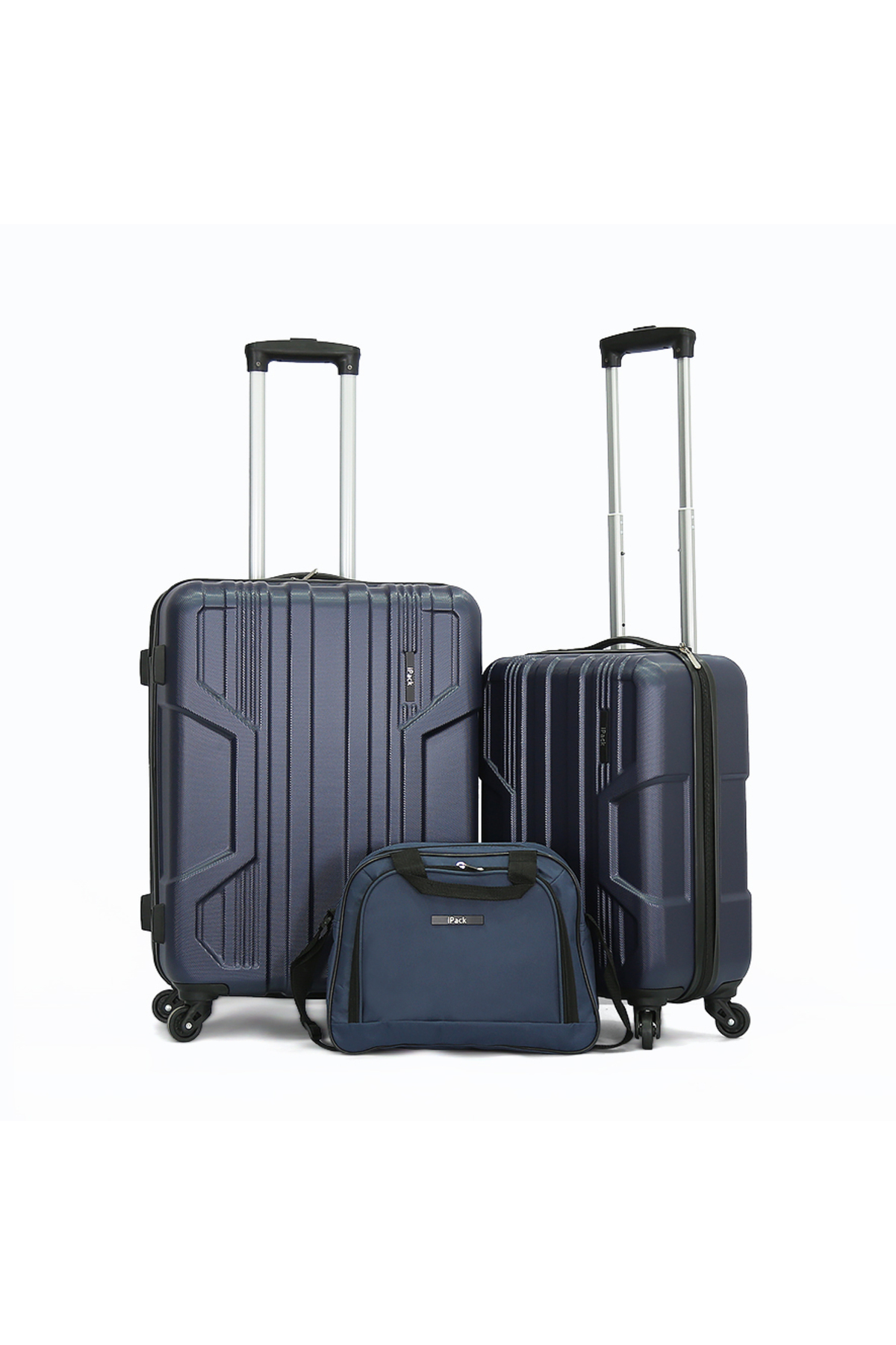 طقم حقائب سفر صلبة (3 قطع) - عجلات دوارة، حقيبة سف...