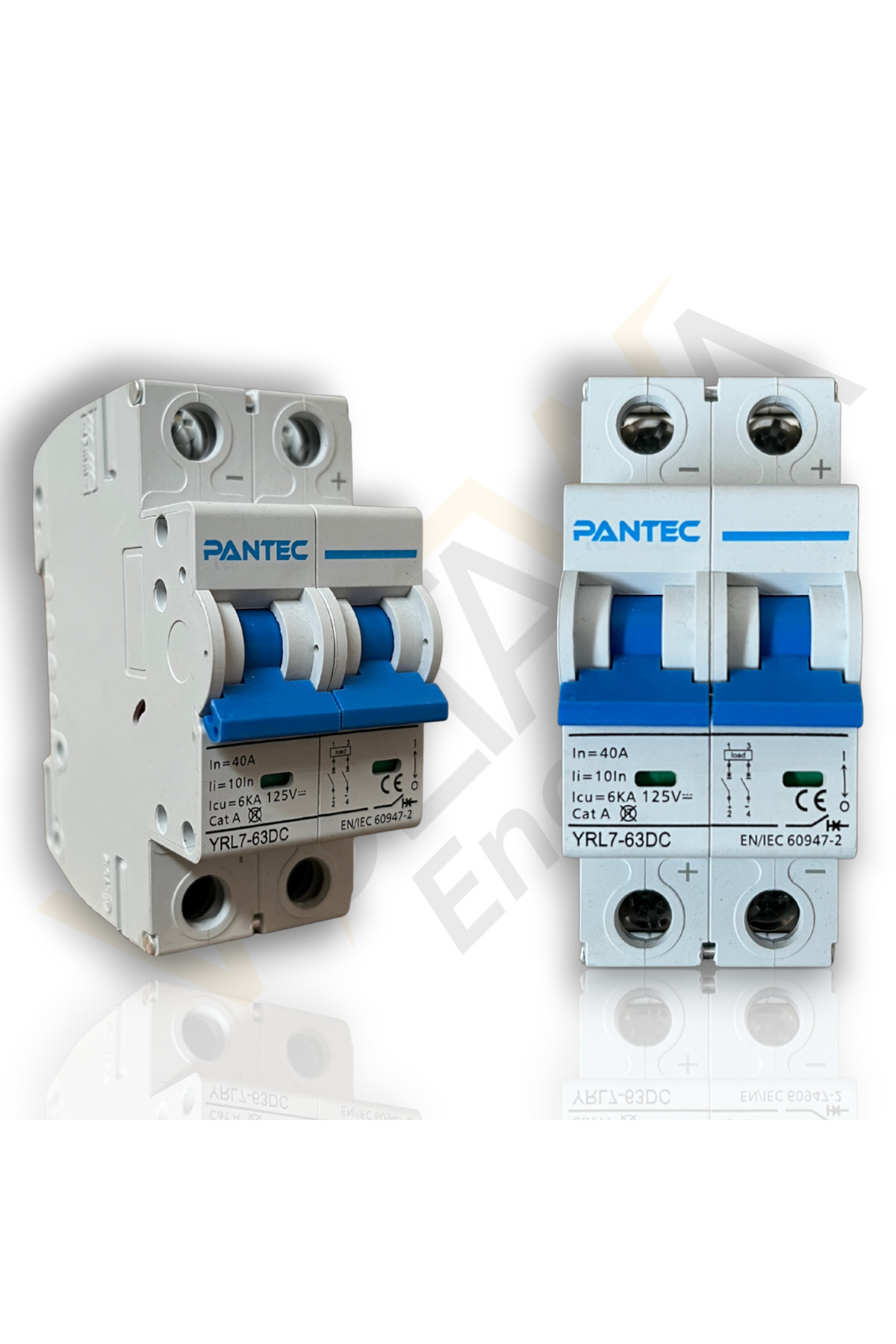 Voltawa 40A 125V DC Devre Kesici