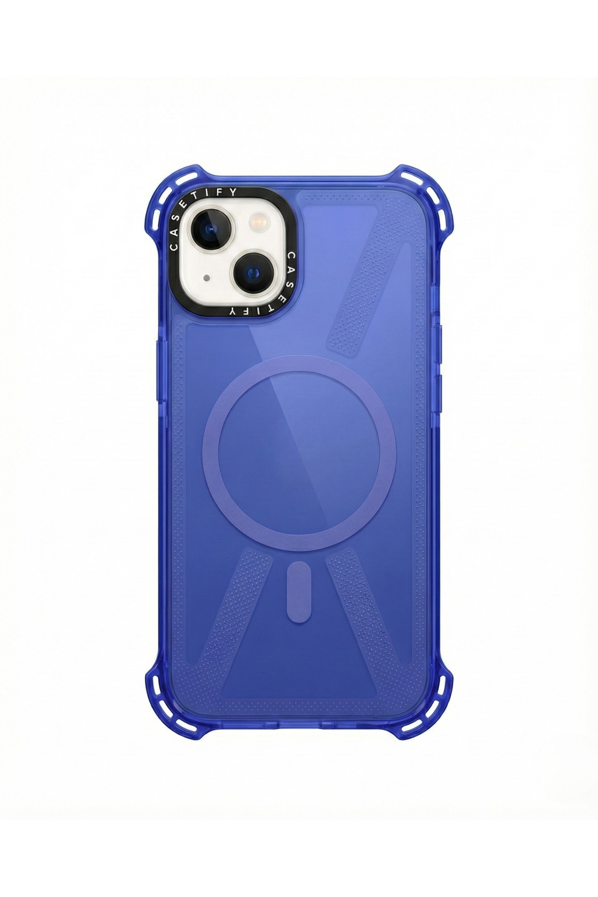 Iphone 13 & 14 Compatible Magsafe Supported Shock Protection Reinforced Premium Anti-yellow Transparent Case