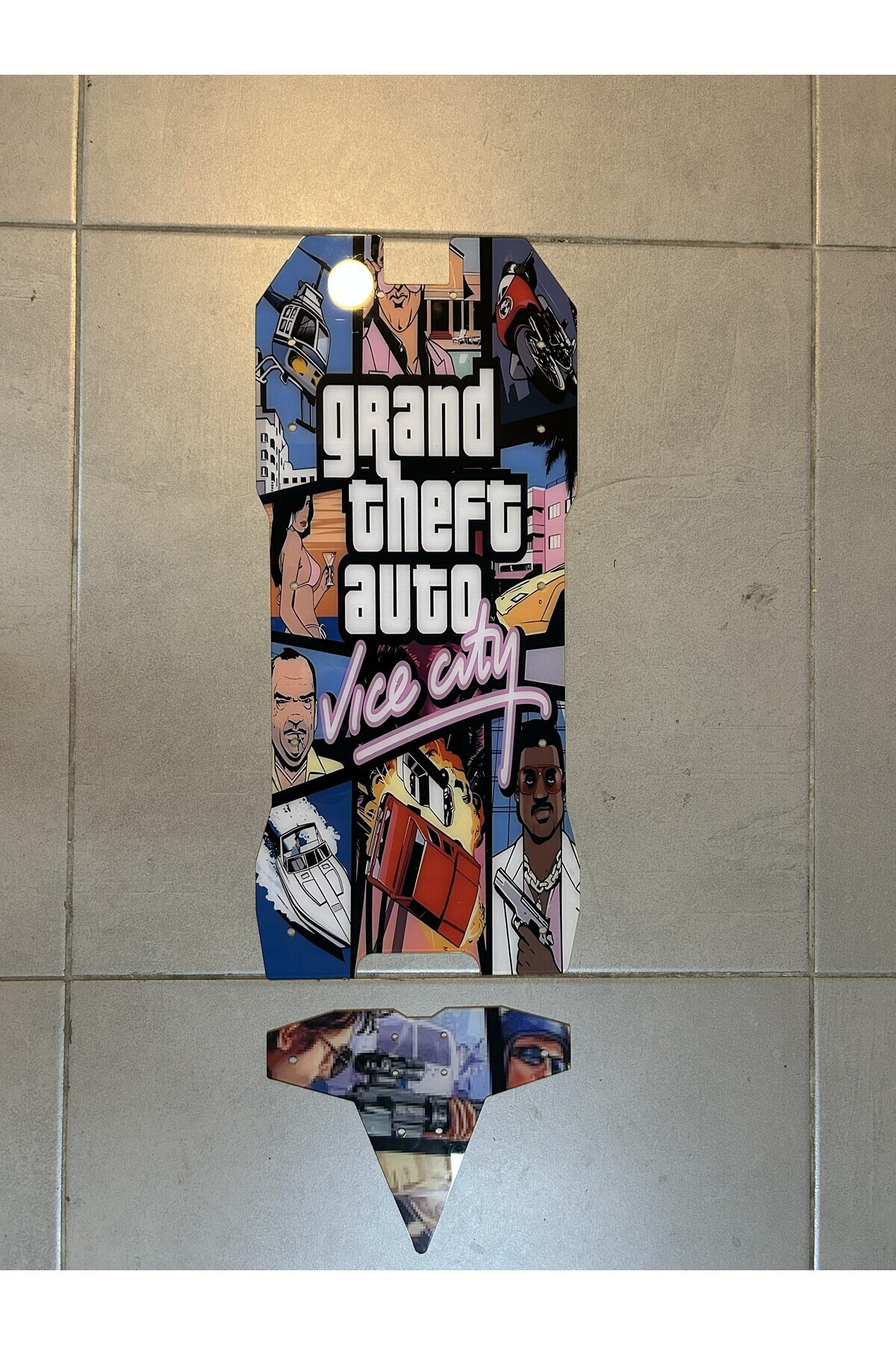 bisiklet dünyam Onvo Scooter RX8 Pleksi Tabanlık - Standart Vida