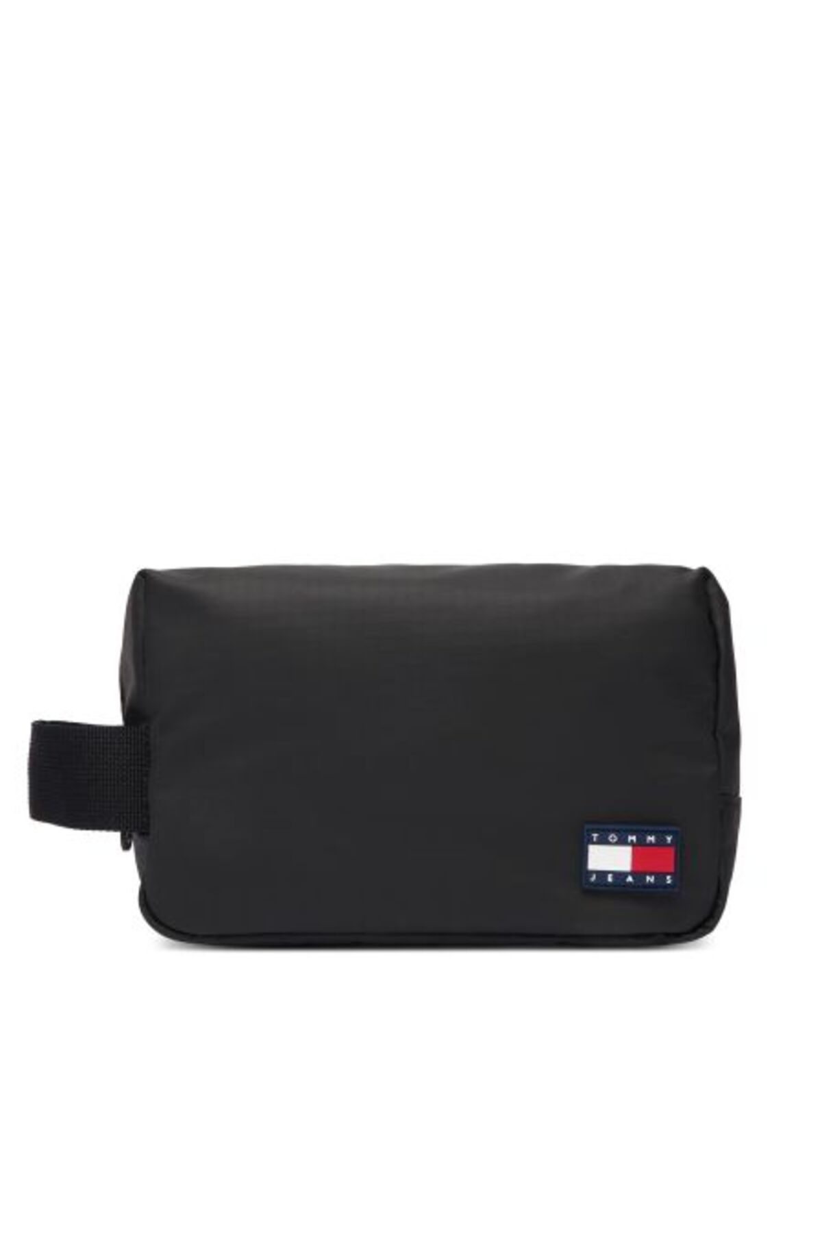 Tommy Hilfiger Erkek Marka Logolu Günlük Kullanıma Uygun Siyah El Çantası AM0AM14212 BDS